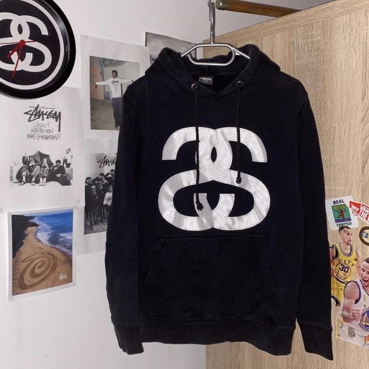 Stussy Stussy Big Logo Reflective Hoodie 🟢 Size US S / EU 44-46 / 1 - 1 Thumbnail