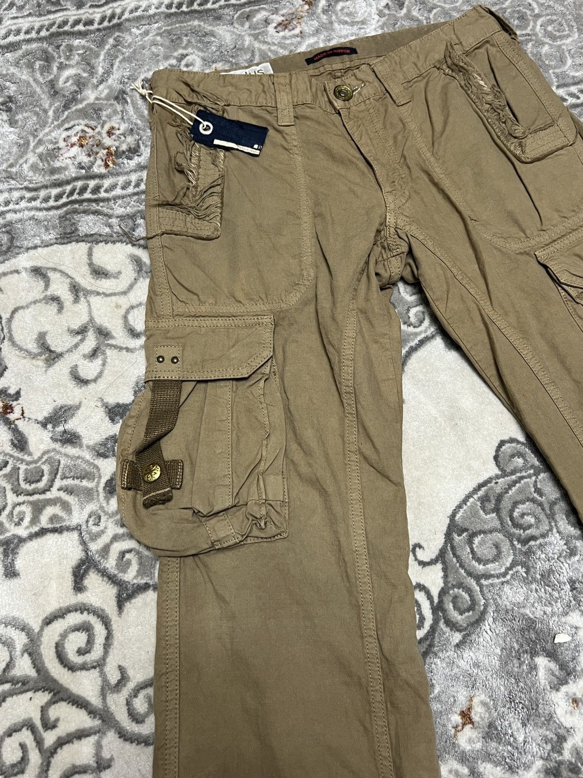 Designer × Japanese Brand SURPLUS JAPANESE BRAND CARGO MULTIPOCKECT PANTS Size US 30 / EU 46 - 4 Thumbnail