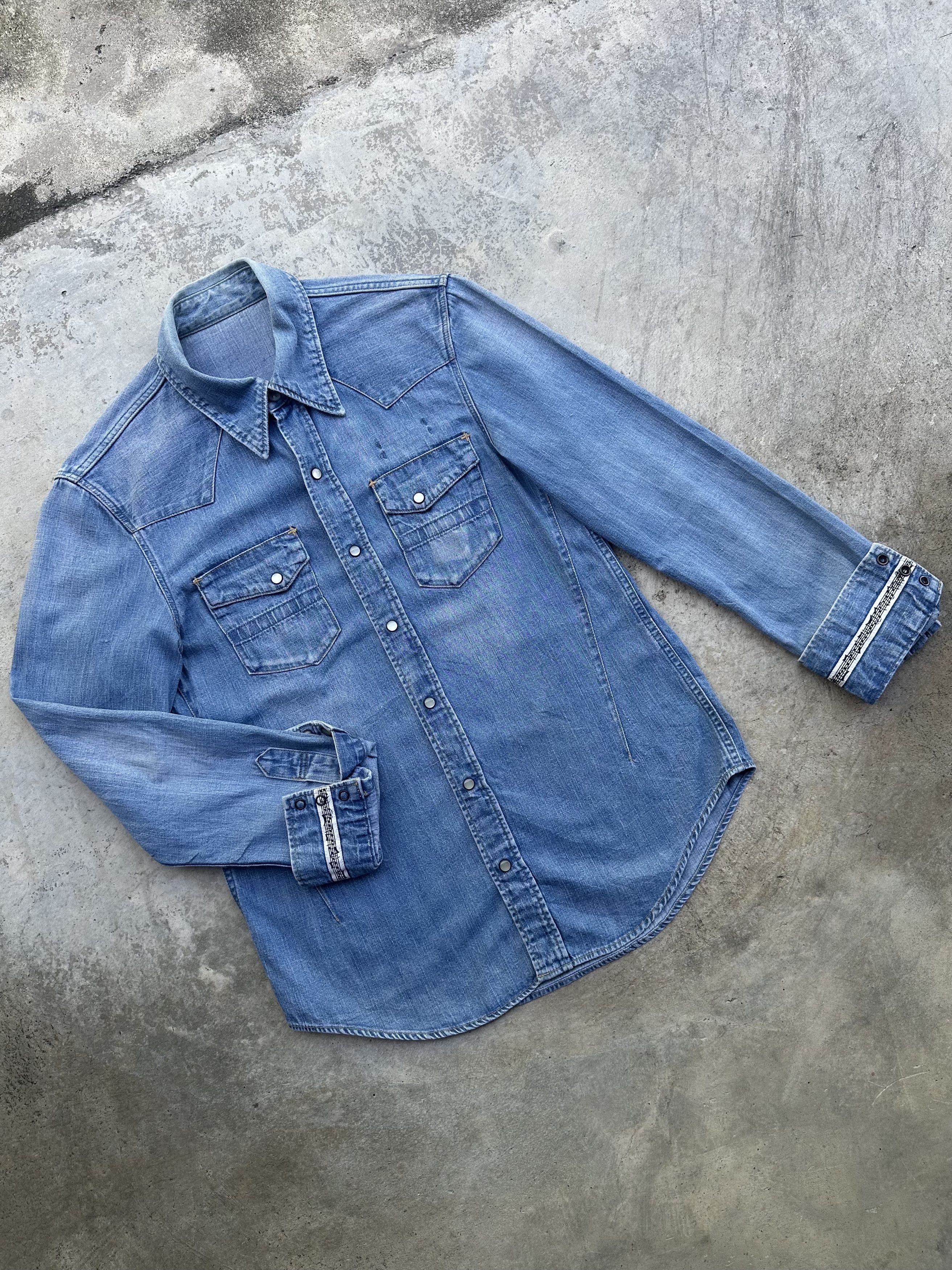 Takahiromiyashita The Soloist Number Nine Denim Snap Button