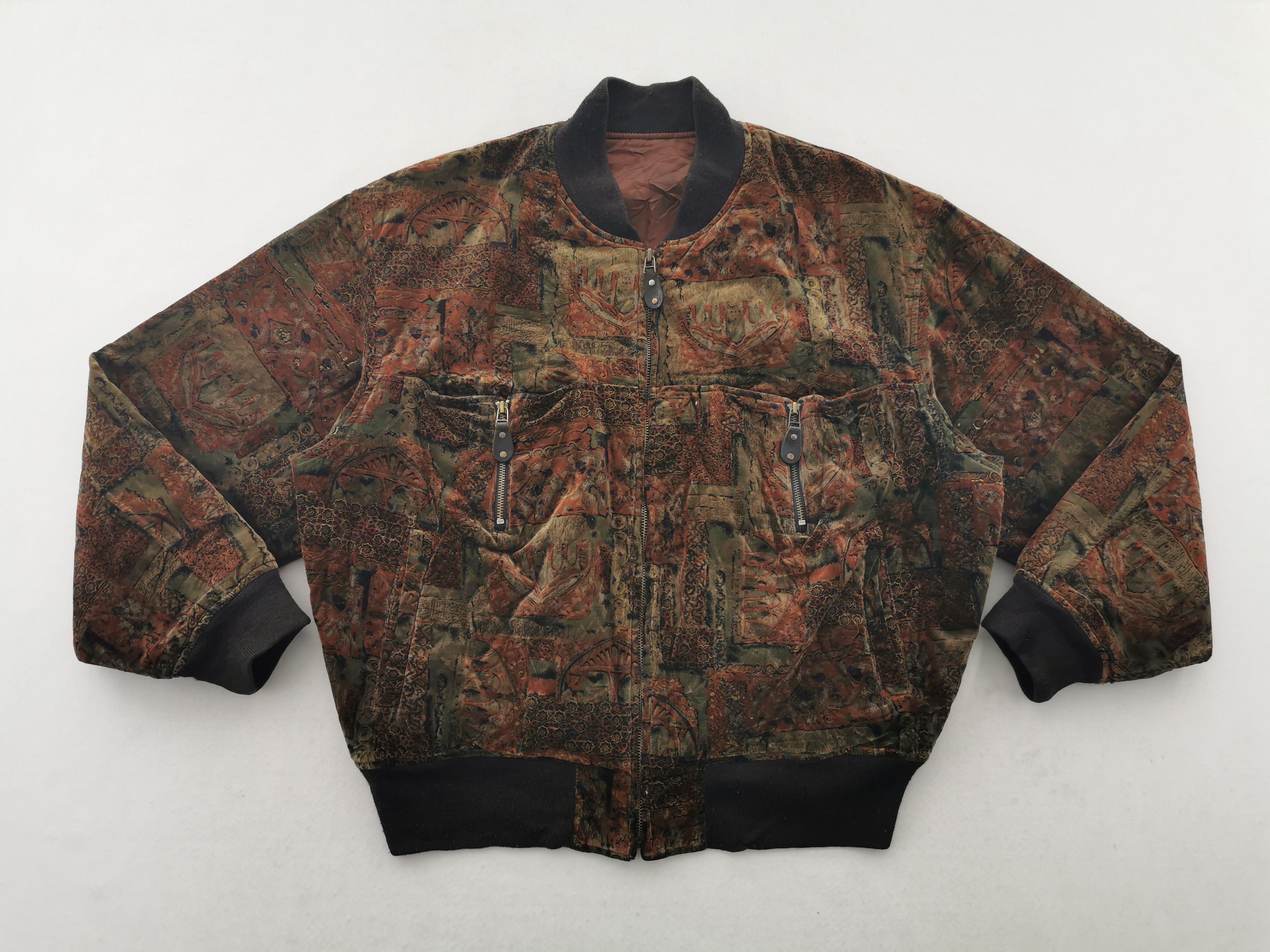 Tete Homme Tete Homme Issey Miyake Katoh Kazutaka Varsity Jacket Size US L / EU 52-54 / 3 - 1 Thumbnail