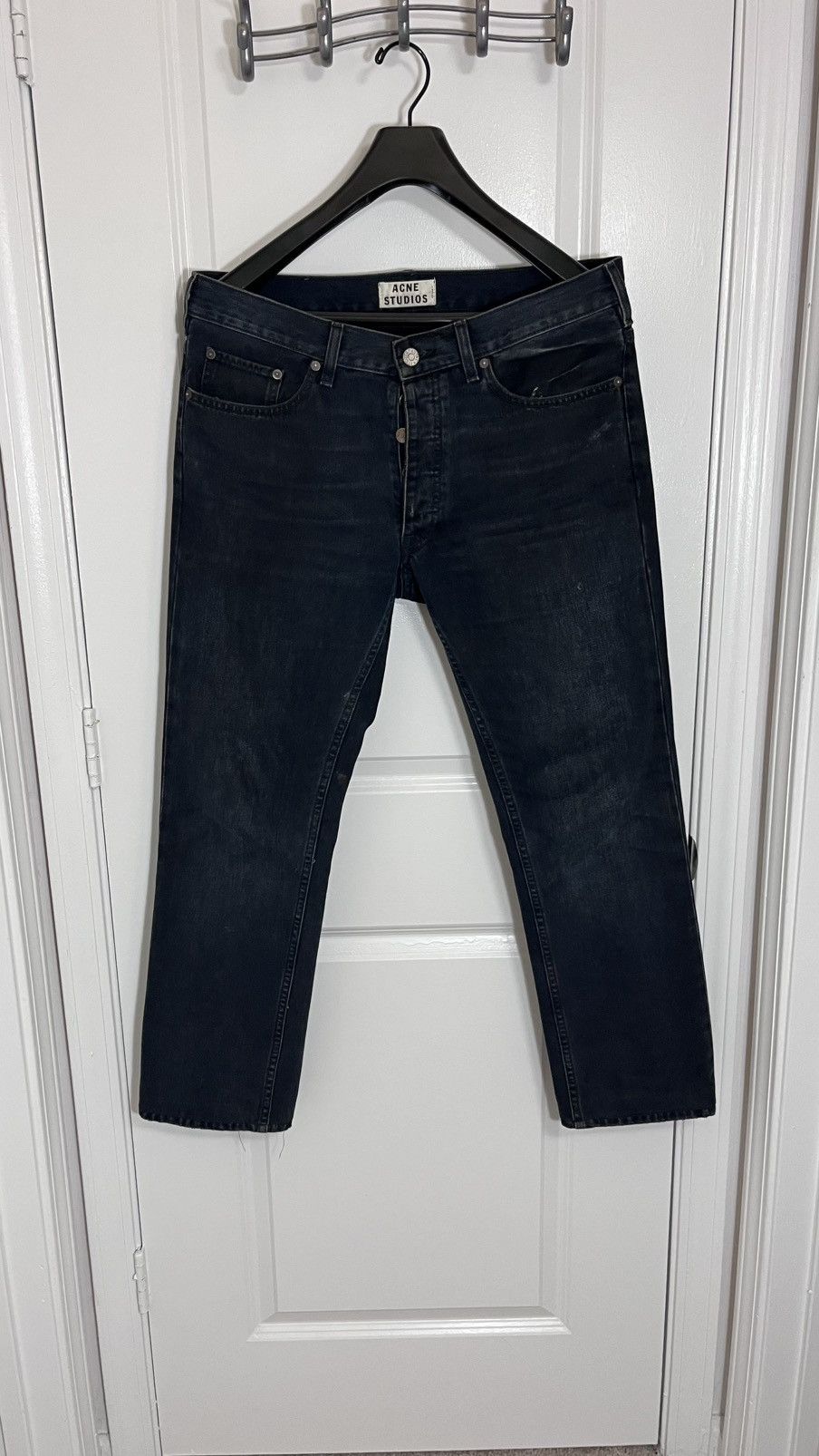 Acne Studios Acne Studios Black Skinny Jeans Size US 34 / EU 50 - 1 Thumbnail