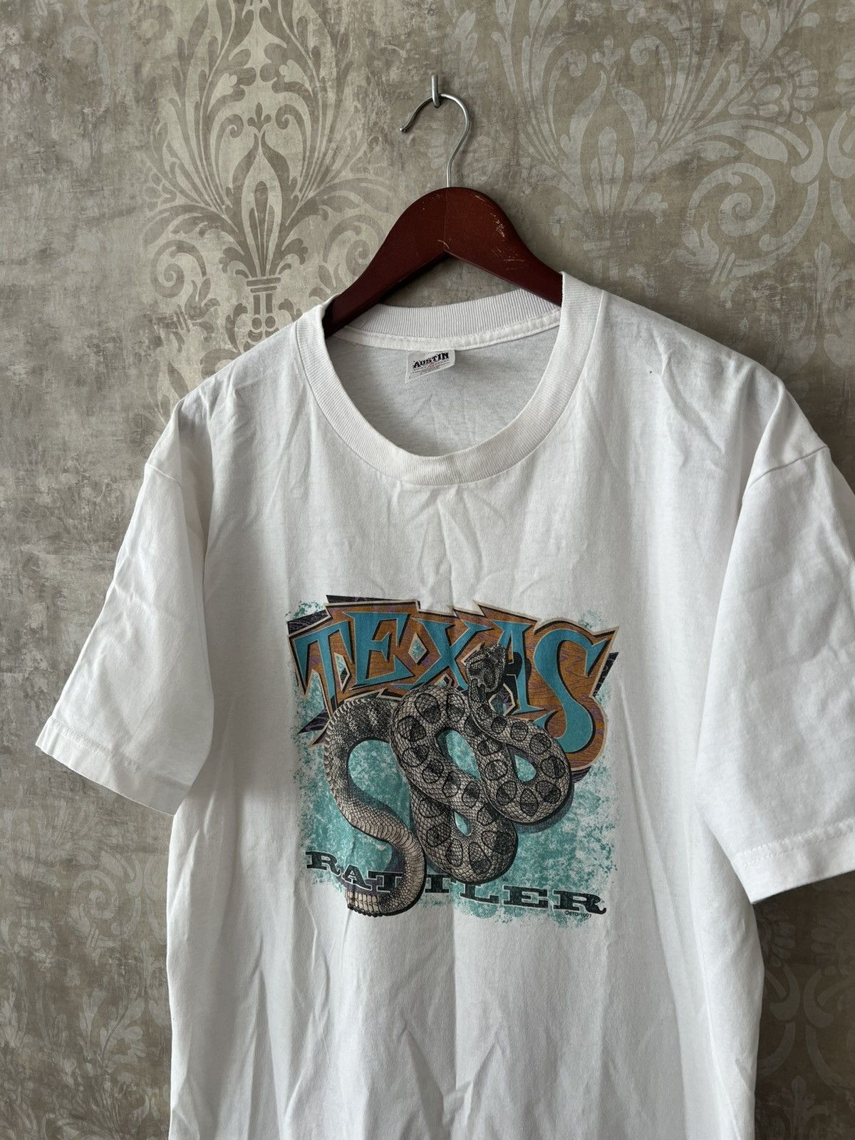 Vintage Vintage 1997 Texas Rattler T-Shirt Tee AUSTIN Size US L / EU 52-54 / 3 - 2 Thumbnail