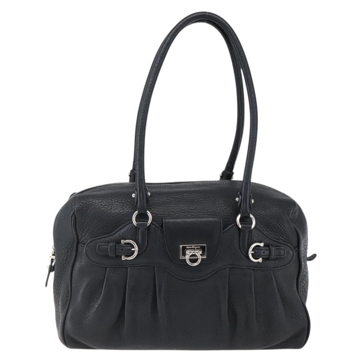 Salvatore Ferragamo Salvatore Ferragamo Gancini Buckle Leather Size ONE SIZE - 1 Thumbnail