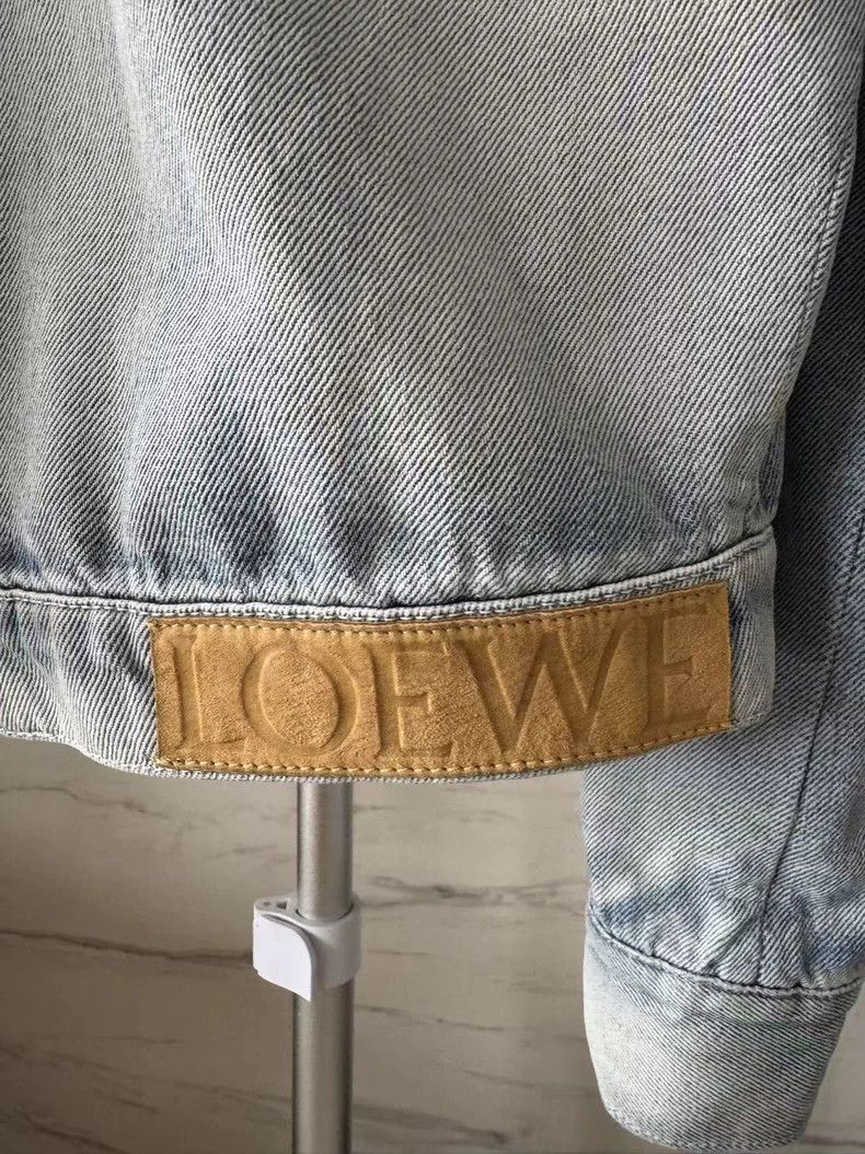 Loewe LOEWE Printed denim jacket coat Size M / US 6-8 / IT 42-44 - 5 Thumbnail