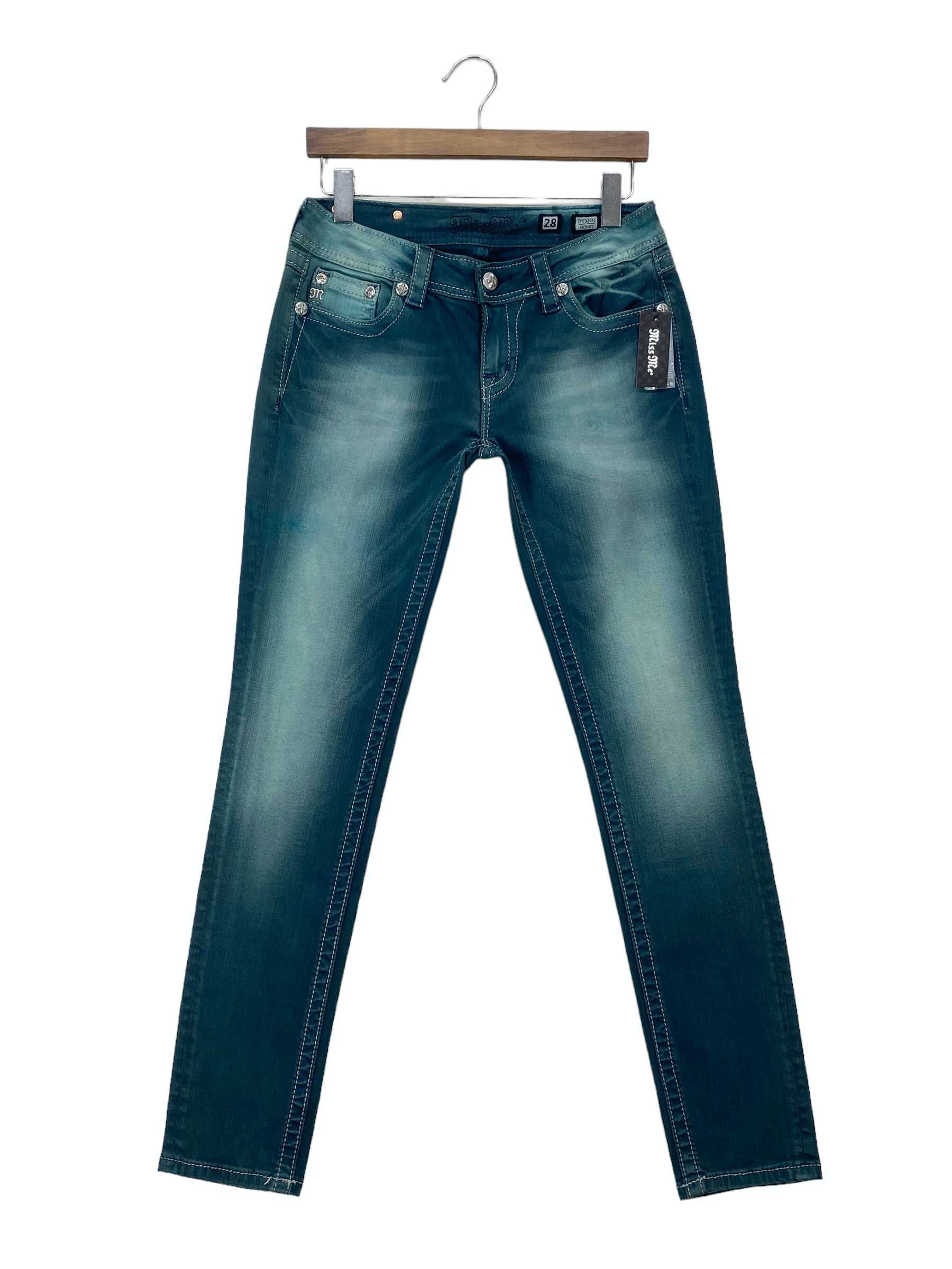 Other Miss Me Skinny Denim Jeans Size 28" / US 6 / IT 42 - 2 Thumbnail