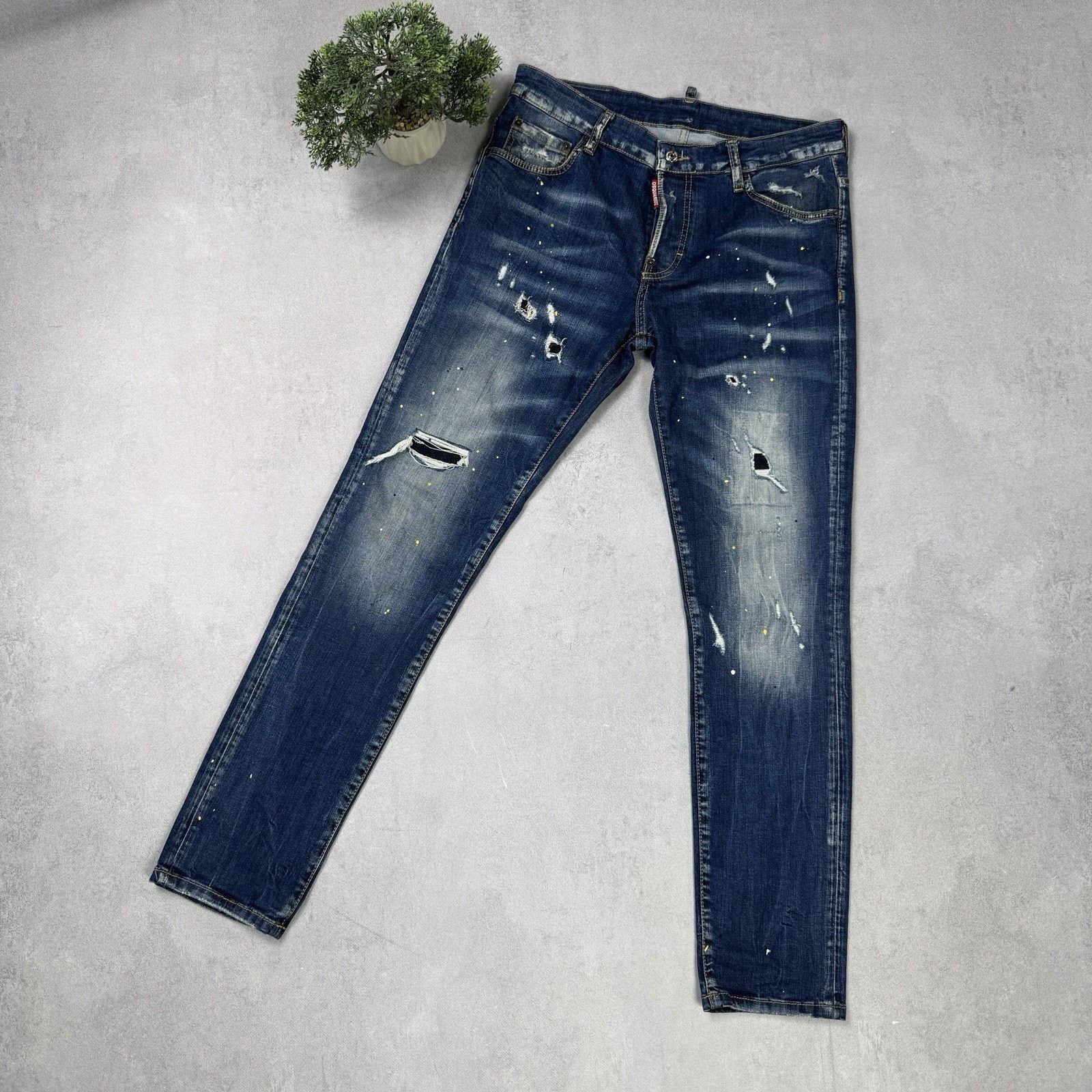 Dsquared2 Dsquared2 Slim Jean Men Jeans Size 48 Size US 32 / EU 48 - 1 Thumbnail