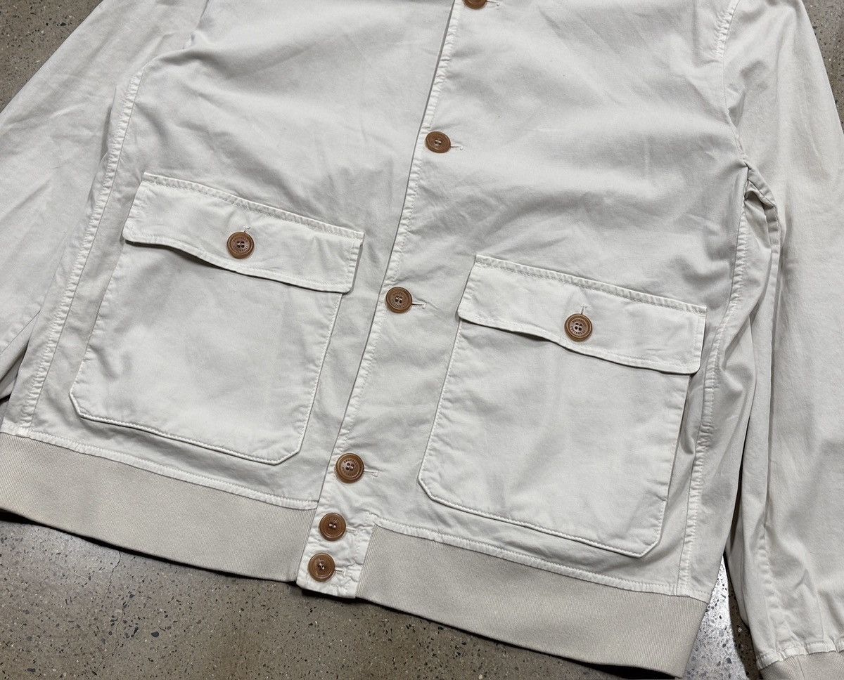Brunello Cucinelli BRUNELLO CUCINELLI Cargo Pocket Bomber Jacket Size US L / EU 52-54 / 3 - 7 Thumbnail