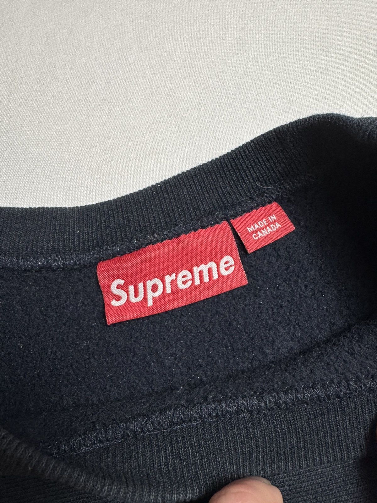Supreme Supreme Red on Navy Box Logo Hoodie 2000 Size US XL / EU 56 / 4 - 4 Thumbnail