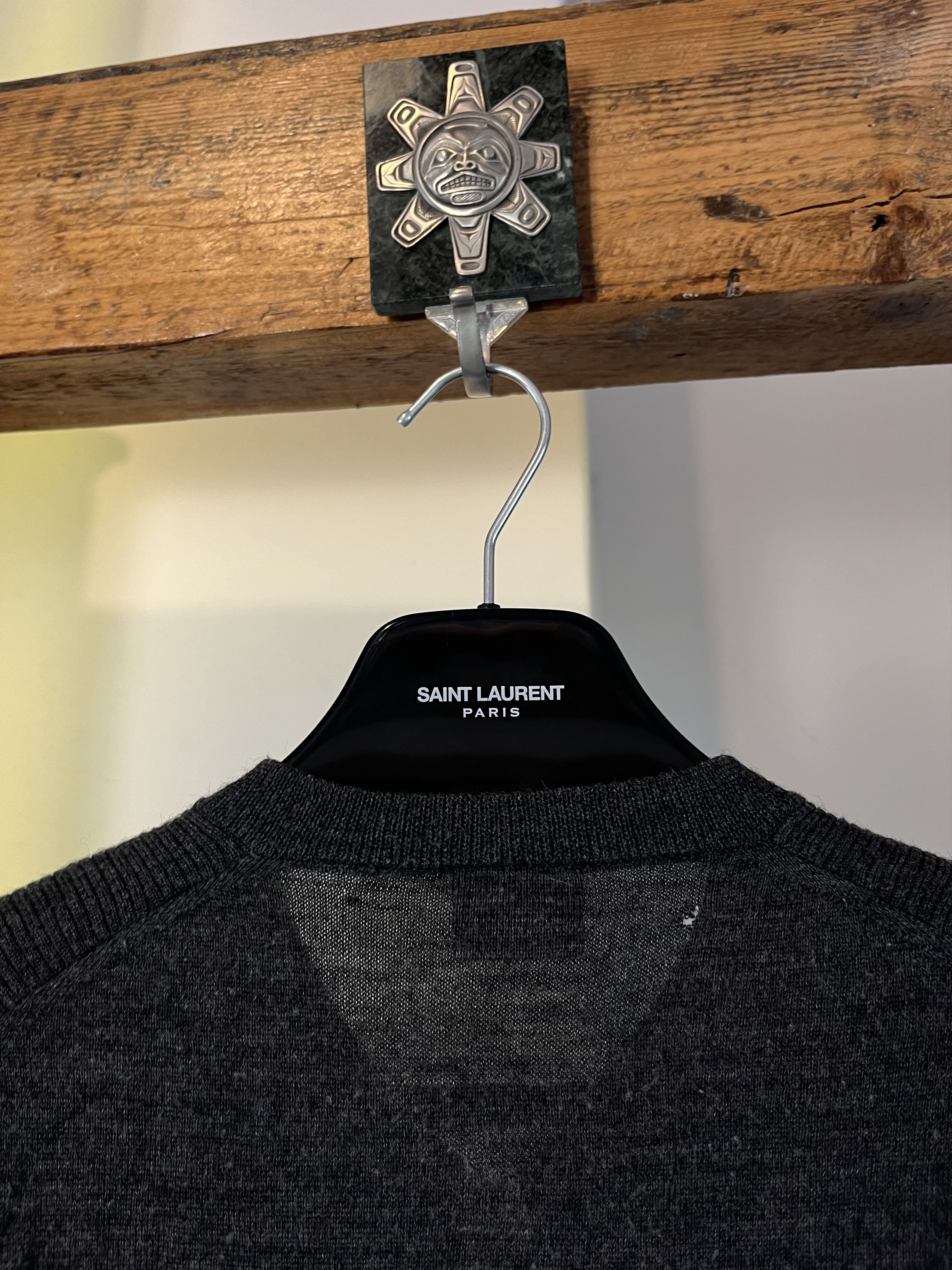 Nike × Vintage 90s Nike Golf Swosh Wool Knitwear Size US M / EU 48-50 / 2 - 7 Thumbnail