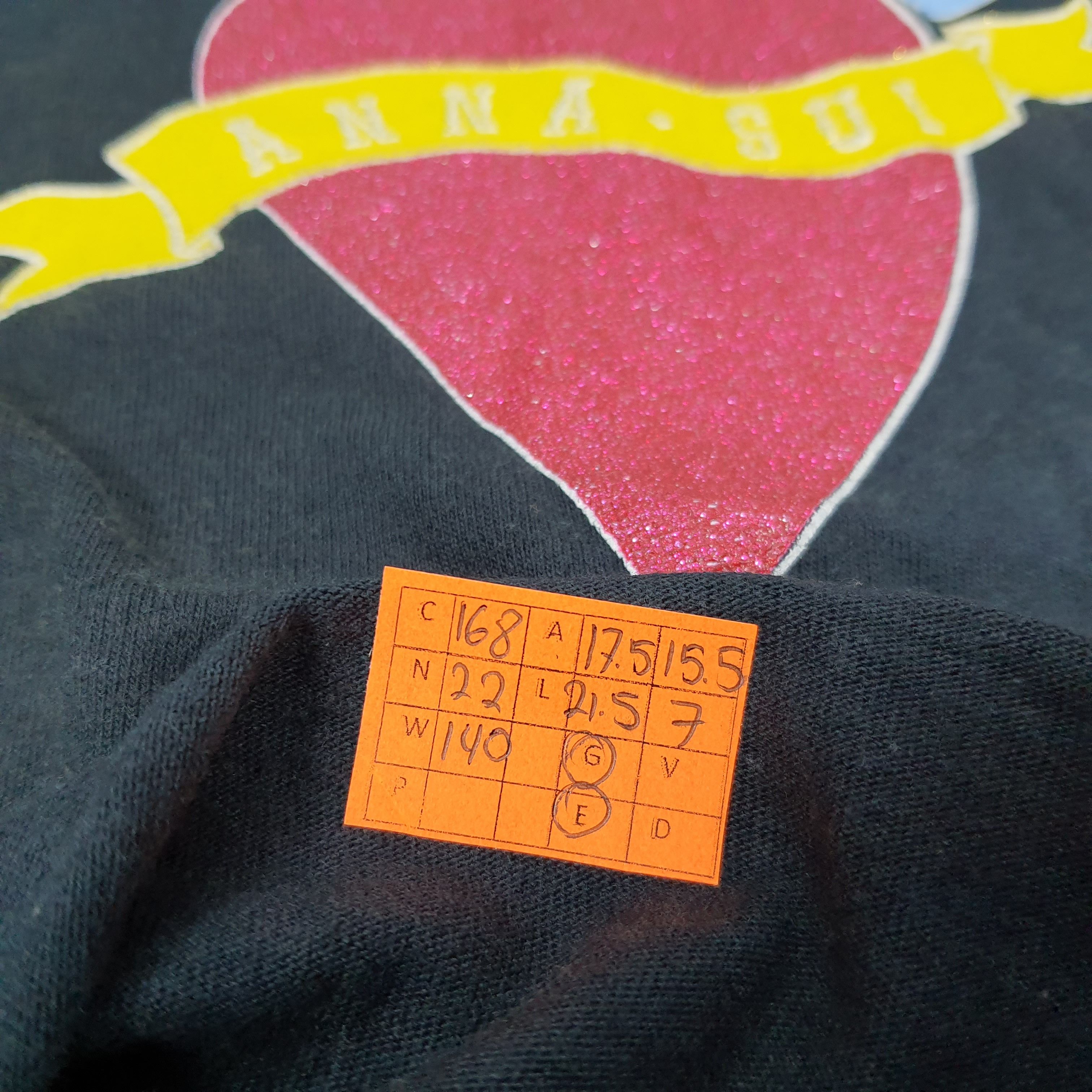 Vintage Anna Sui Chooch Designer T-shirt