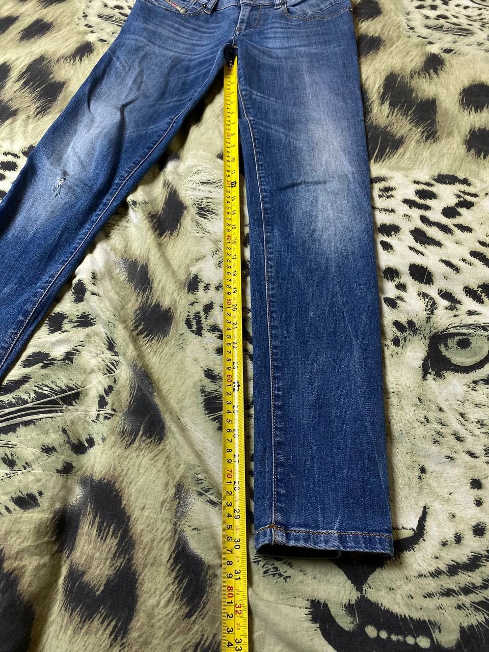 Diesel × Vintage Vintage Diesel Denim Jeans Skinny Fit Logo Size 26" / US 2 / IT 38 - 18 Thumbnail