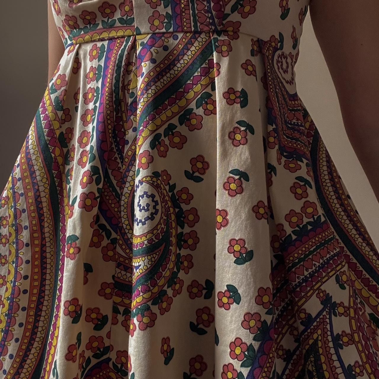 a line midi dress casual Betsey Johnson F/W 2000 velvet floral dress – InLouve main image 0