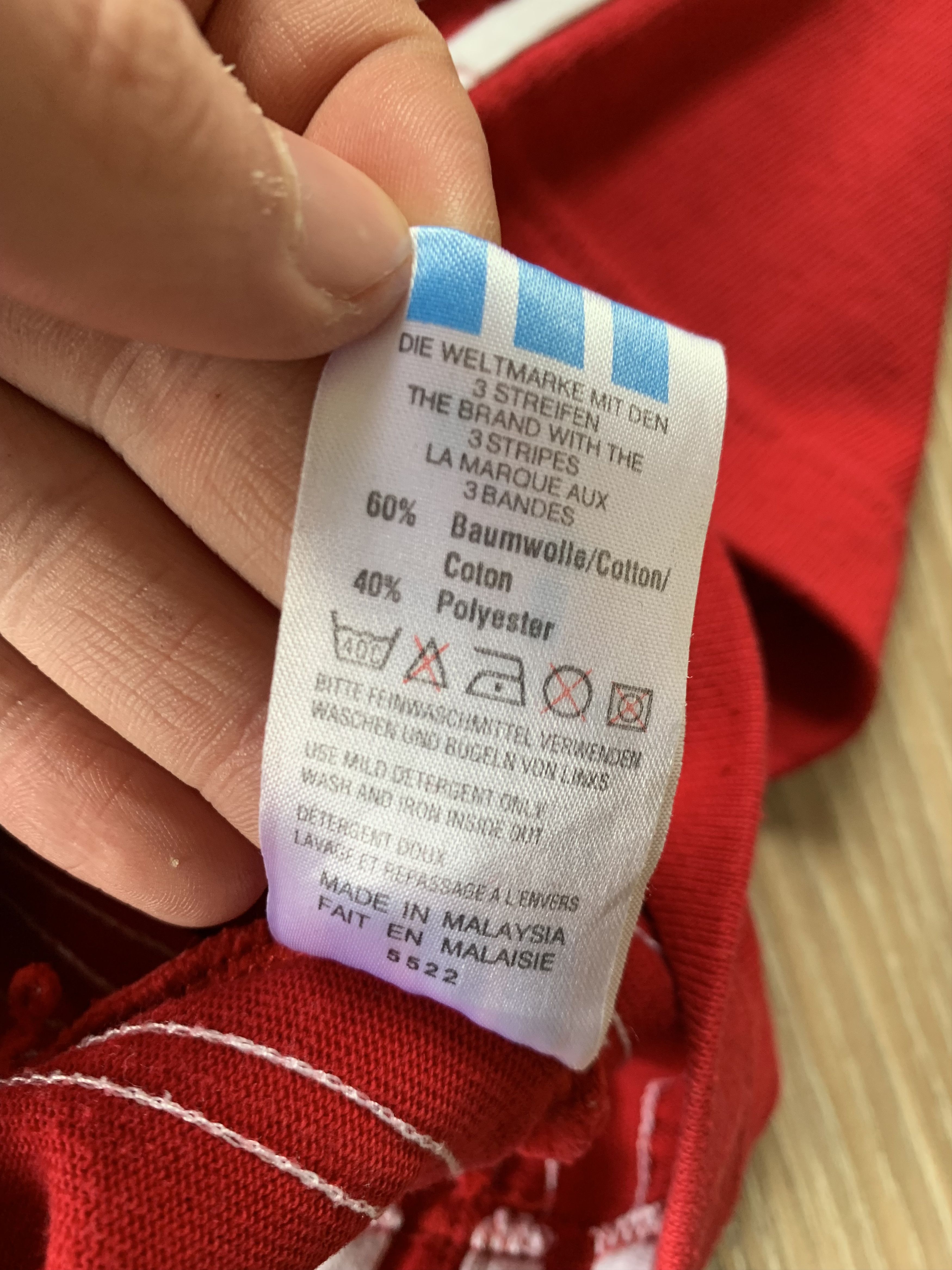 Adidas × Vintage Adidas D7 Vintage Stripe Cotton Longsleeve Size US L / EU 52-54 / 3 - 6 Thumbnail