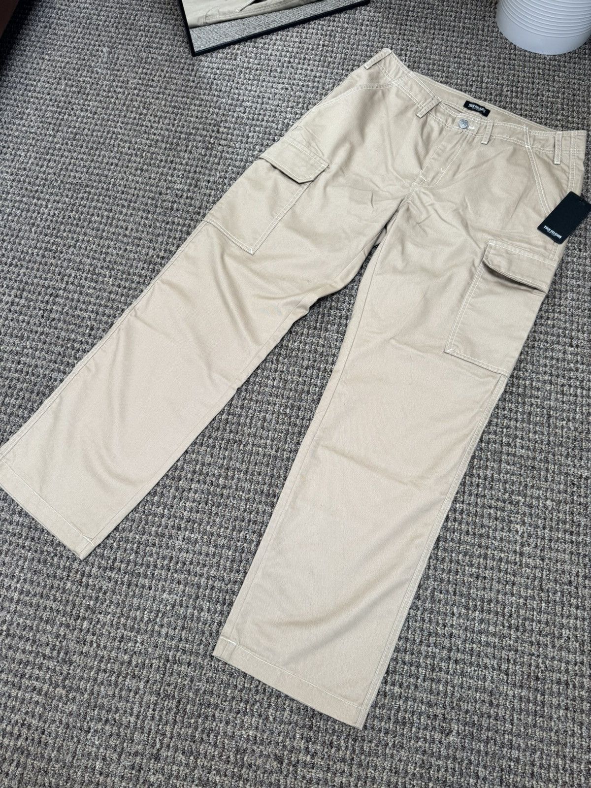 Other Men’s New Cargo Pants True Religion Size US 32 / EU 48 - 15 Thumbnail
