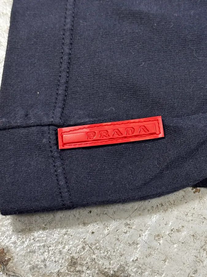 Prada AW2004 Prada Linea Rossa Navy Human Longsleeves Size S / US 4 / IT 40 - 9 Thumbnail