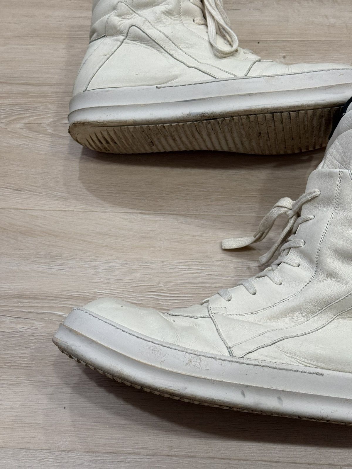 Rick Owens Rick Owens Geobaskets Sneakers Size US 12 / EU 45 - 9 Thumbnail