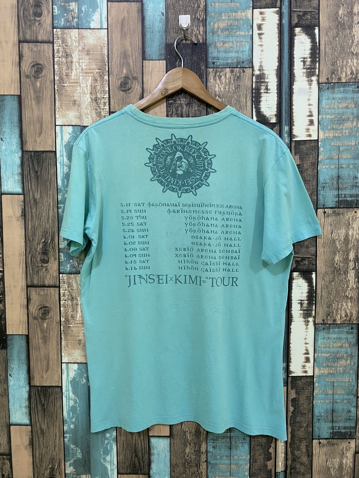 Band Tees × Japanese Brand One Ok Rock Jinsei X Kimi Tour Japanese Band T Shirt Size US L / EU 52-54 / 3 - 2 Thumbnail