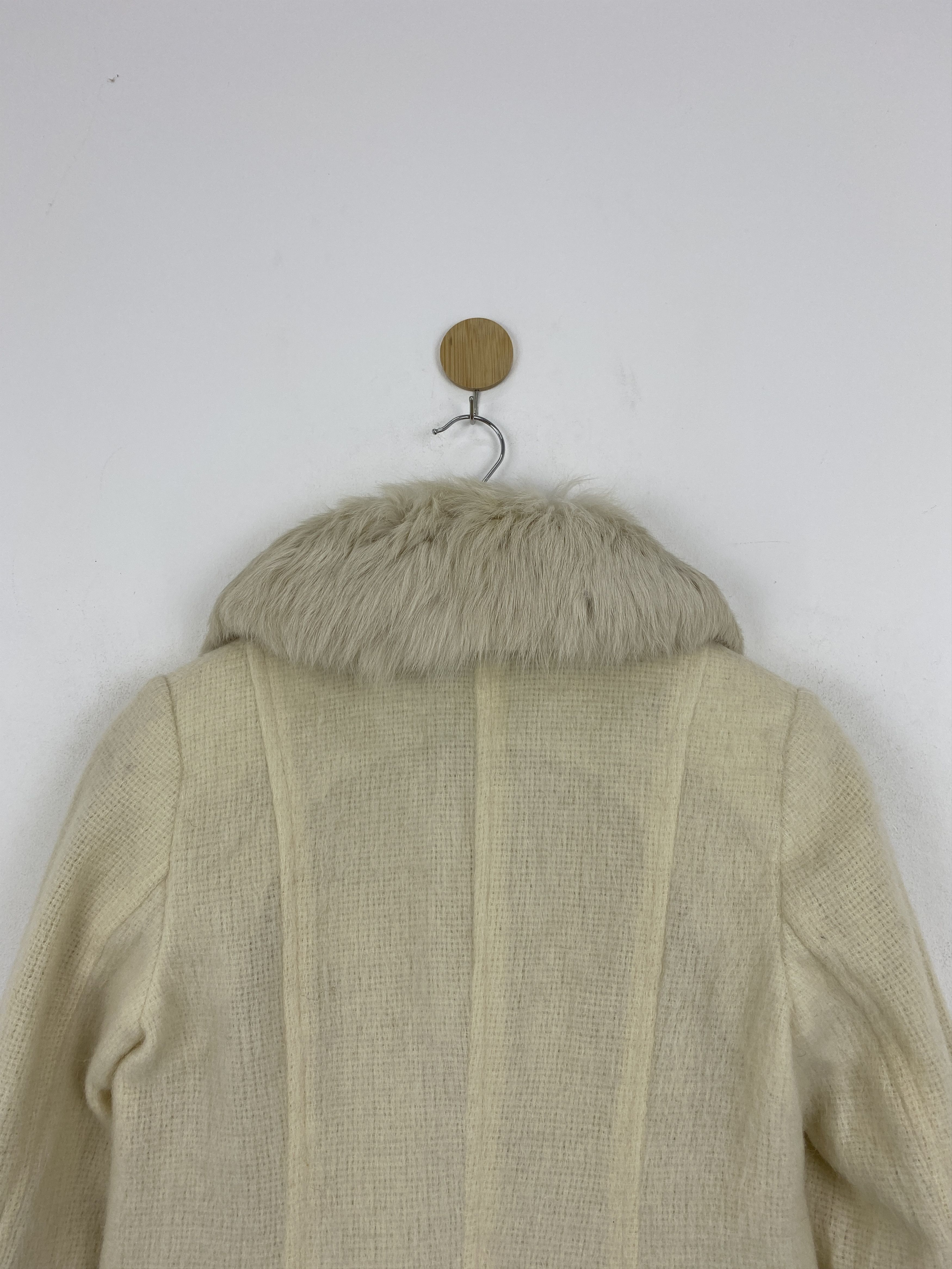 If Six Was Nine Vtg Japan Brand Stacy Ivan Coat Real Fur Collar Coat JA0071 Size S / US 4 / IT 40 - 4 Thumbnail