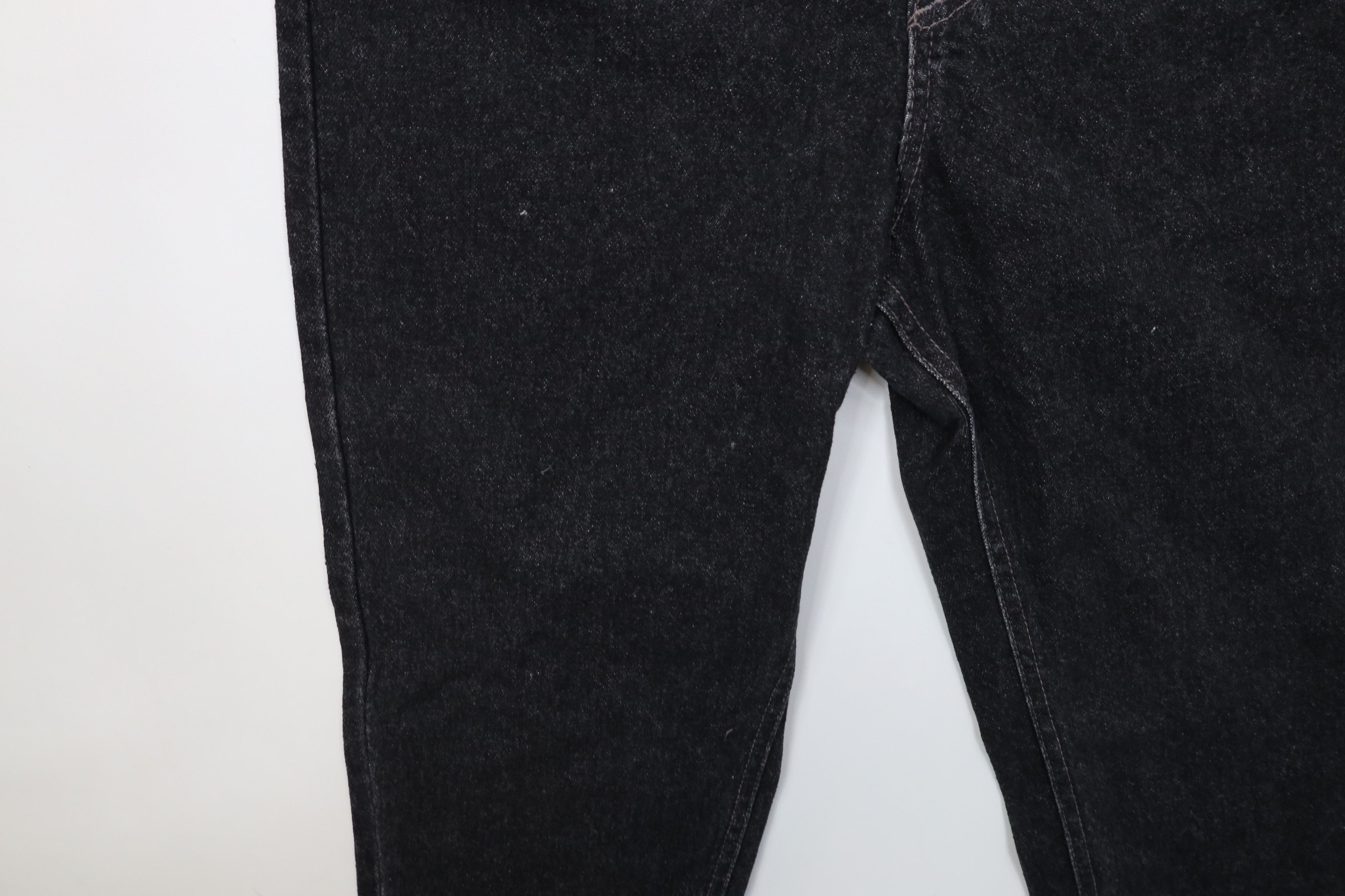 Lee Deadstock Vintage 90s Lee Fit Denim Jeans Black Pepper USA Size 36" / US 14 / IT 50 - 5 Thumbnail