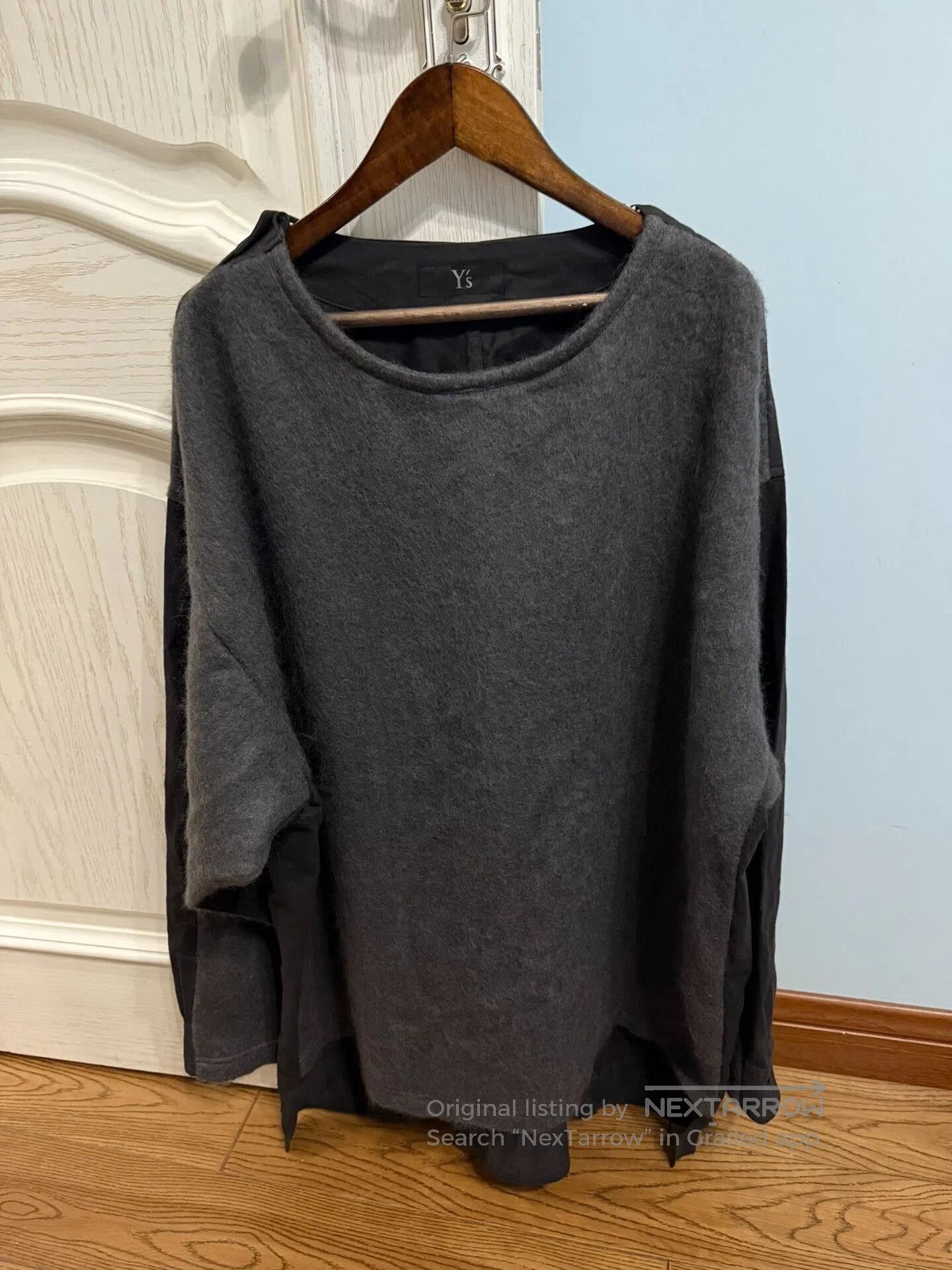Y's Y's Loose Wool Mohair Knit Top. Size M / US 6-8 / IT 42-44 - 2 Thumbnail