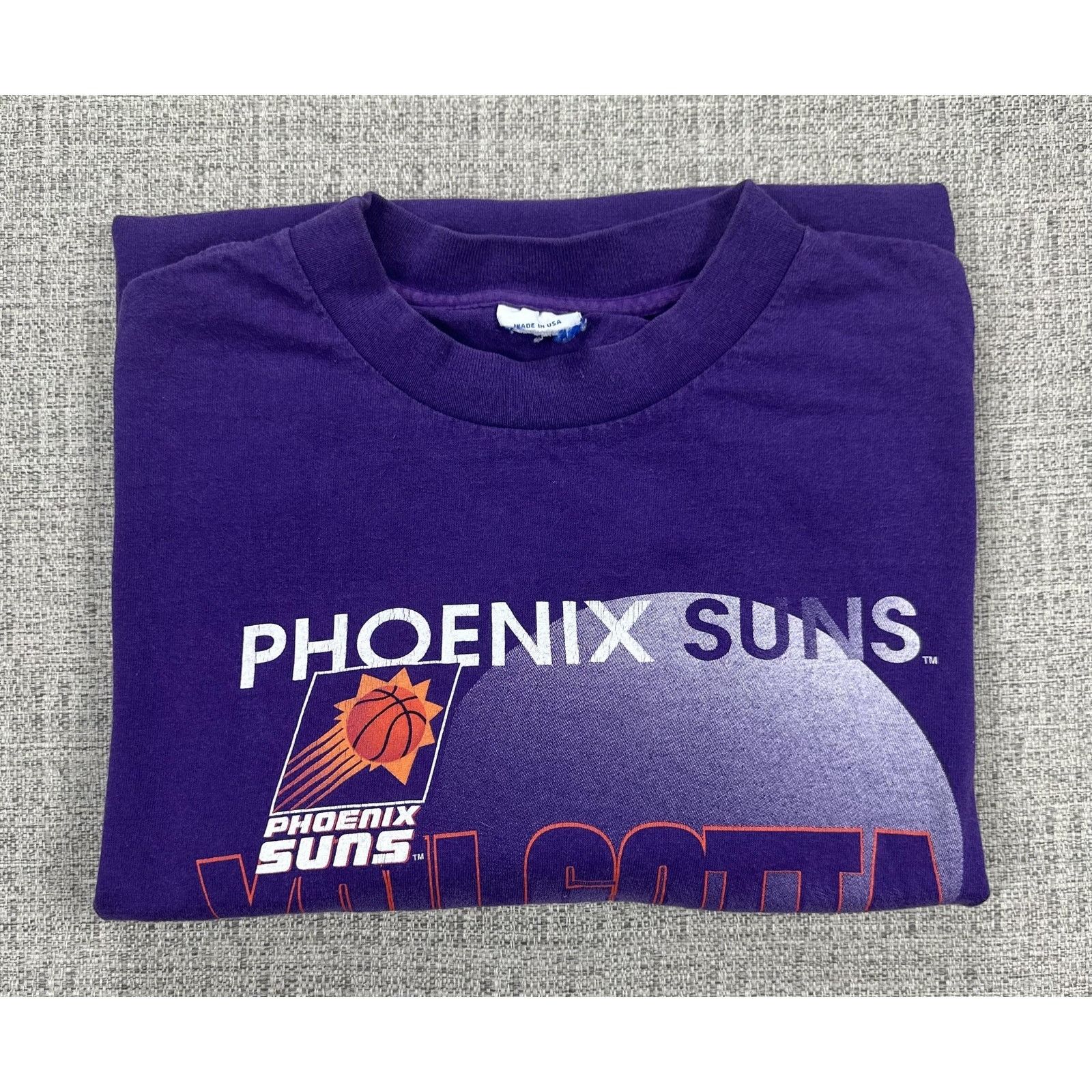 Salem Sportswear Phoenix Suns Shirt Sz L Purple Salem 1994 Playoffs USA 90s Size US L / EU 52-54 / 3 - 13 Thumbnail