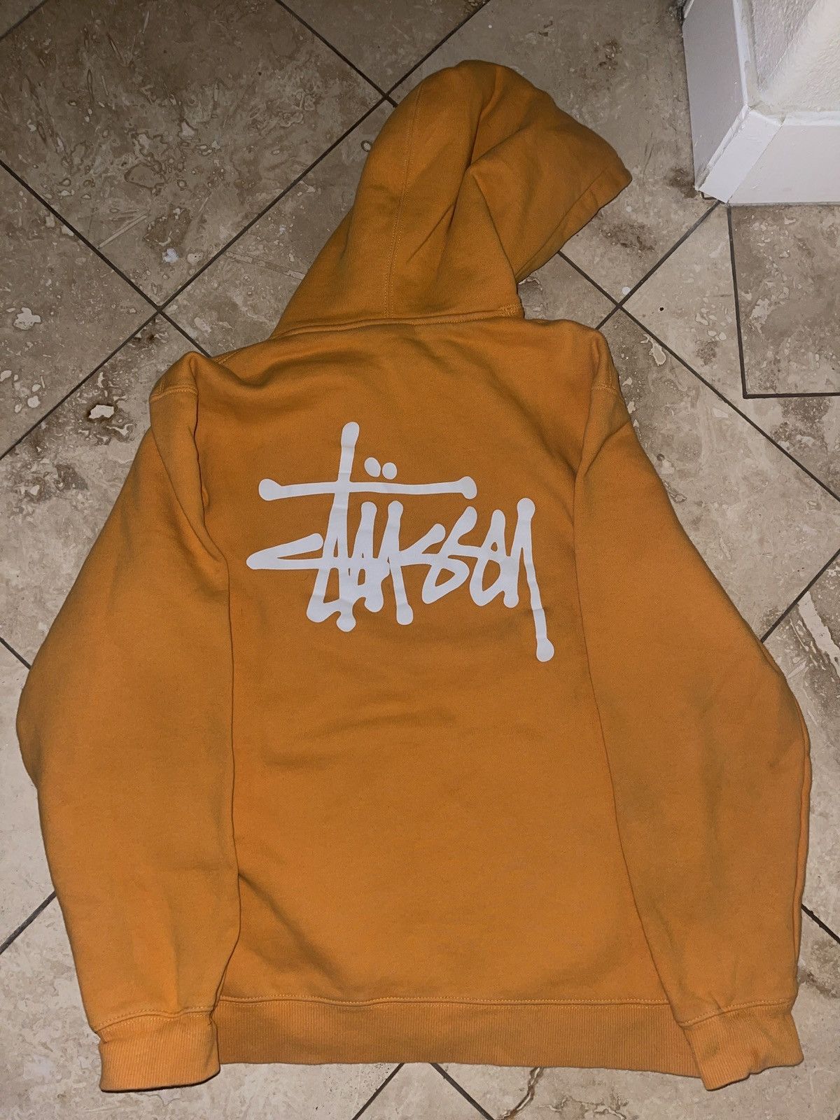 Stussy Orange Stussy Hoodie Size US L / EU 52-54 / 3 - 2 Thumbnail
