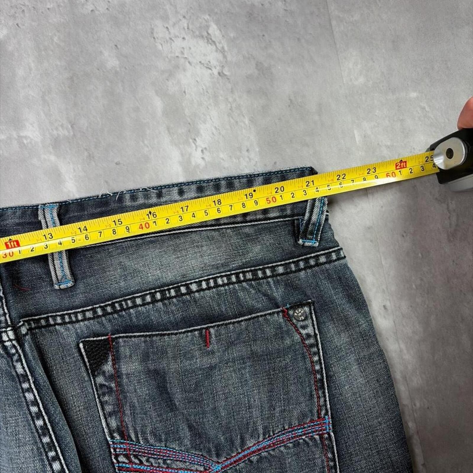 Pepe Jeans Y2K Pepe Jeans Grunge Baggy Gothic Skater Denim Jeans Size US 42 / EU 58 - 6 Thumbnail