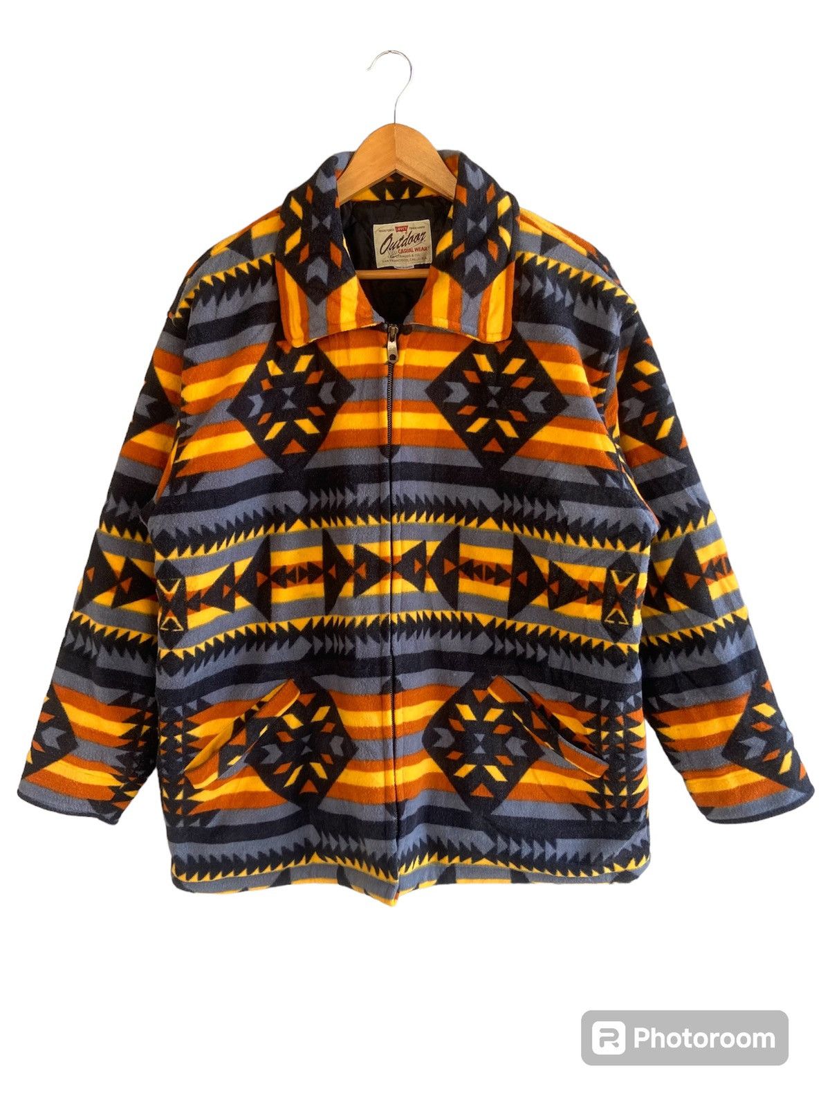 Levi's Vintage LEVIS Outdoor Aztec Navajo jacket Size US M / EU 48-50 / 2 - 1 Thumbnail