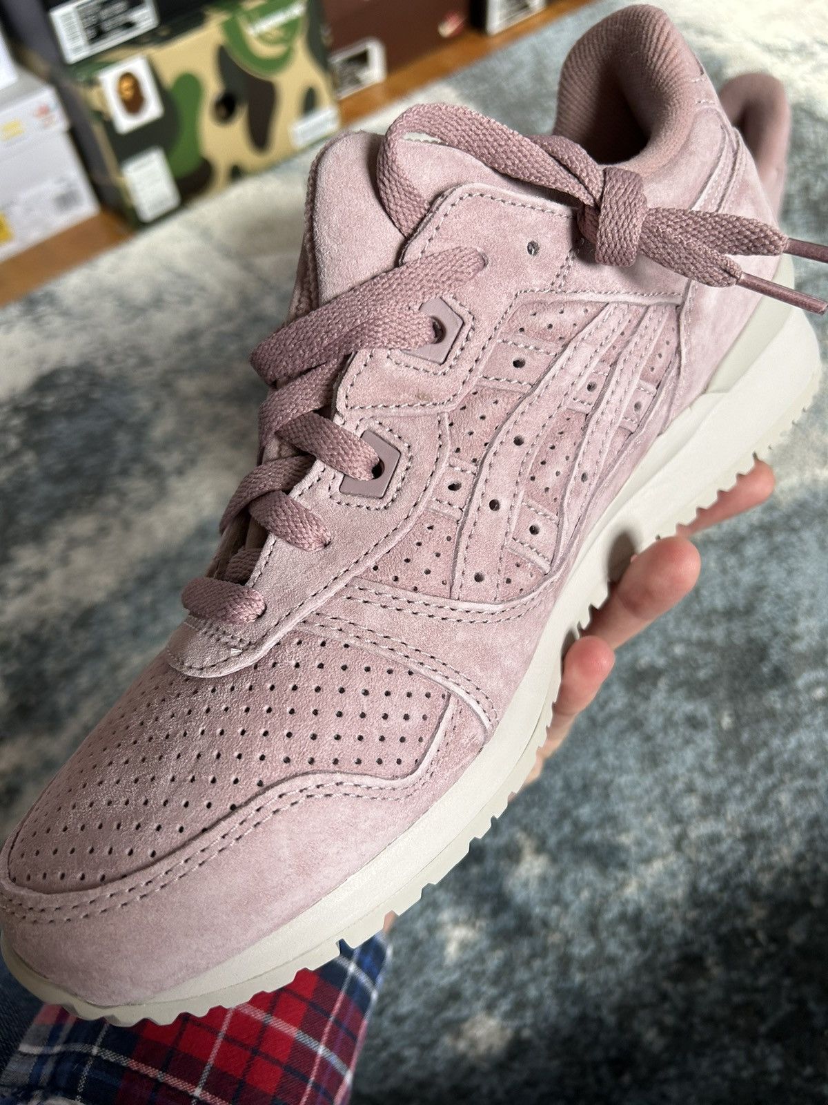 Asics × Kith × Ronnie Fieg 1201A224-251 FW20 GEL LYTE iii “THE PALETTE” DUSTY QUARTZ Size US 8 / EU 41 - 7 Thumbnail