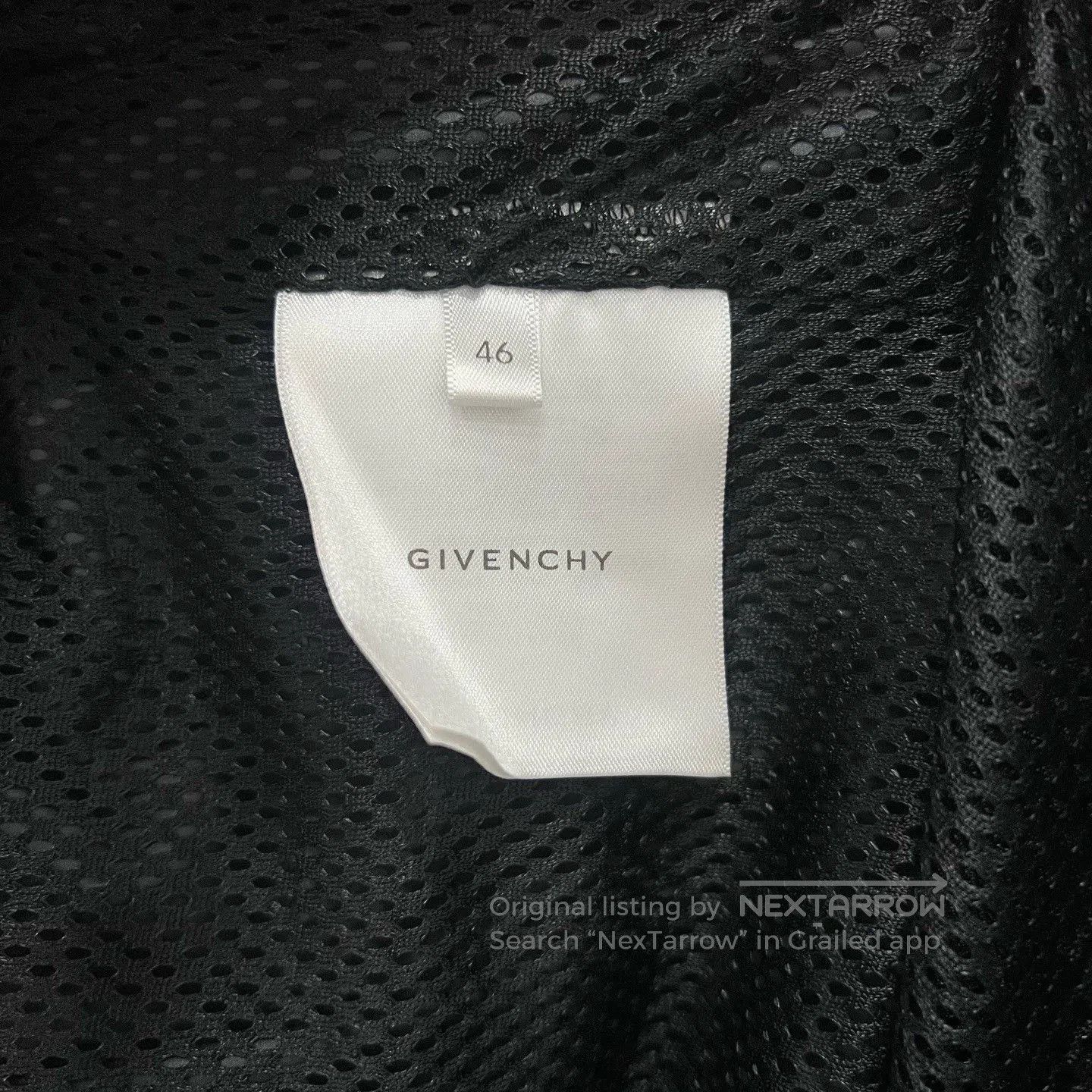 Givenchy Givenchy OS Black Jacket Windbreaker. Size US S / EU 44-46 / 1 - 5 Thumbnail