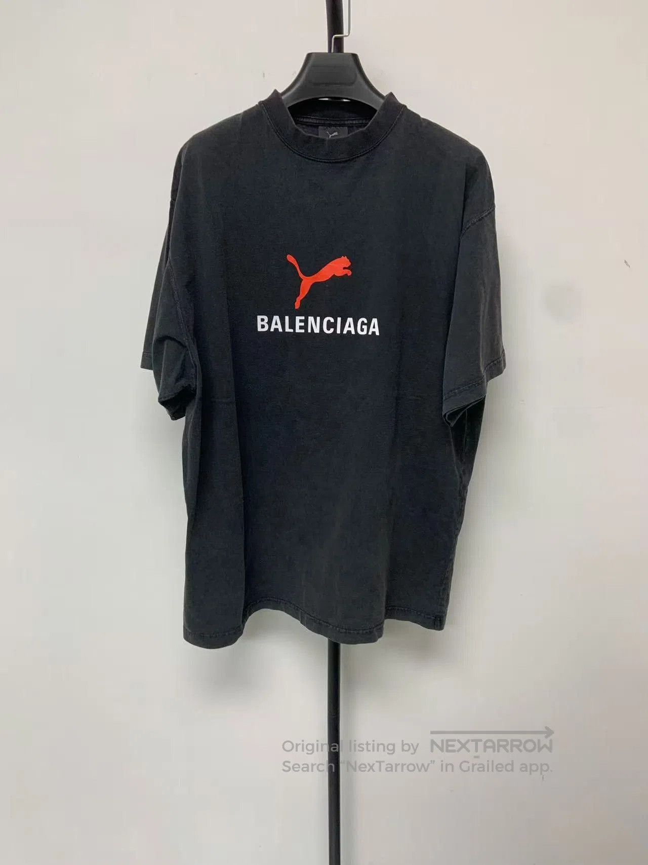 Balenciaga Balenciaga x PUMA Short Sleeve Loose T-Shirt. Size US S / EU 44-46 / 1 - 1 Thumbnail