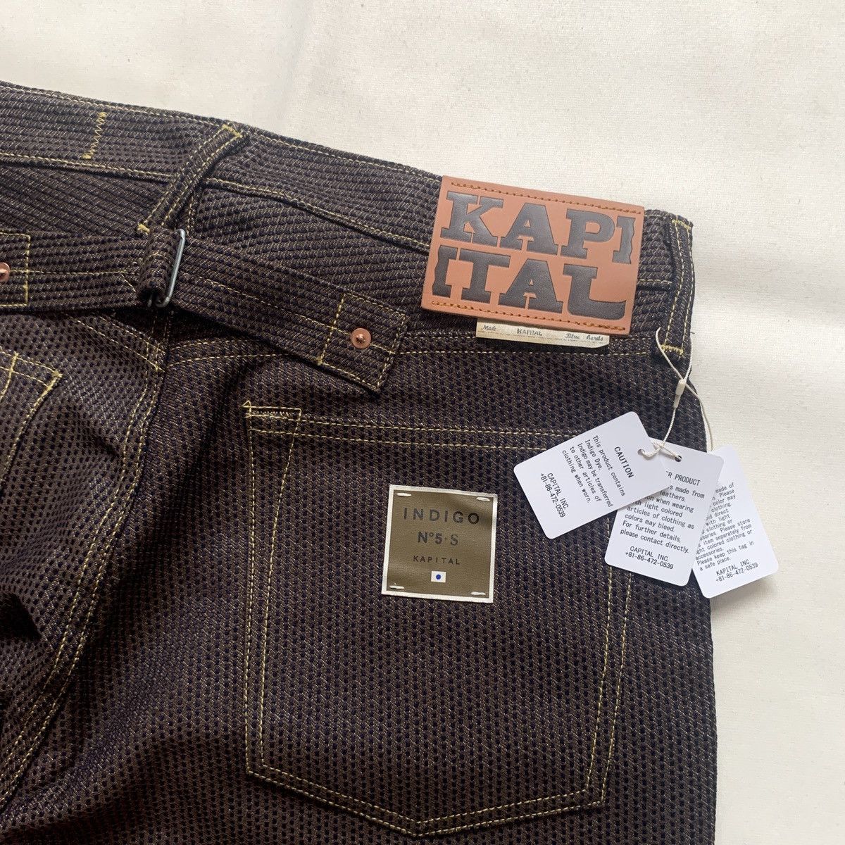 Kapital KAPITAL CENTURY DENIM MONKEY CISCO 5P JEANS Size US 36 / EU 52 - 3 Thumbnail