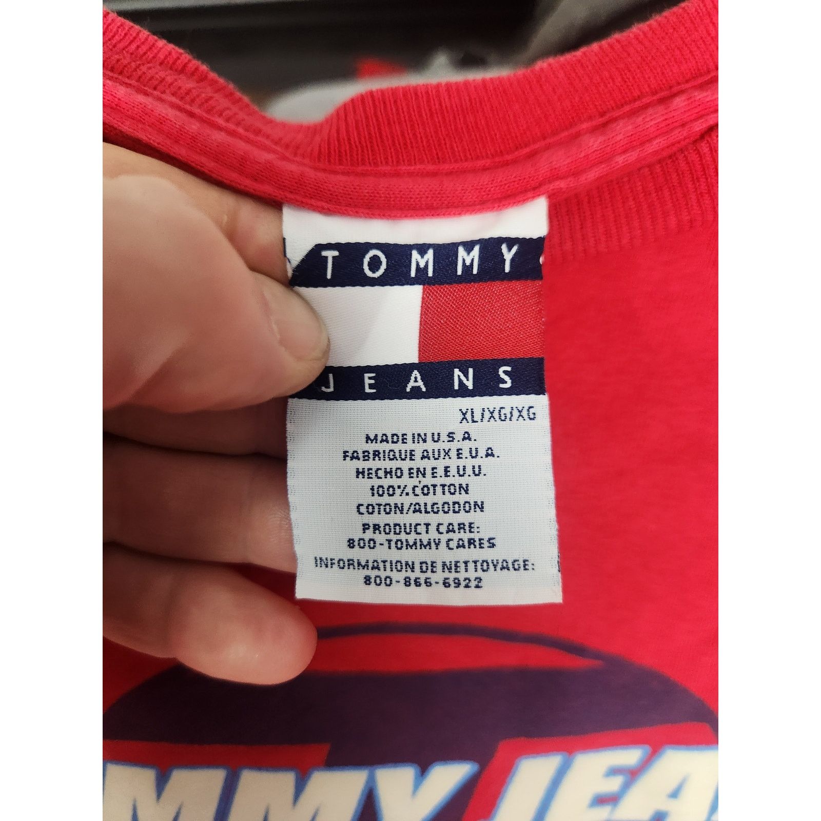 Tommy Hilfiger Vintage 90s Tommy Jeans T Men's XL Size US XL / EU 56 / 4 - 3 Thumbnail