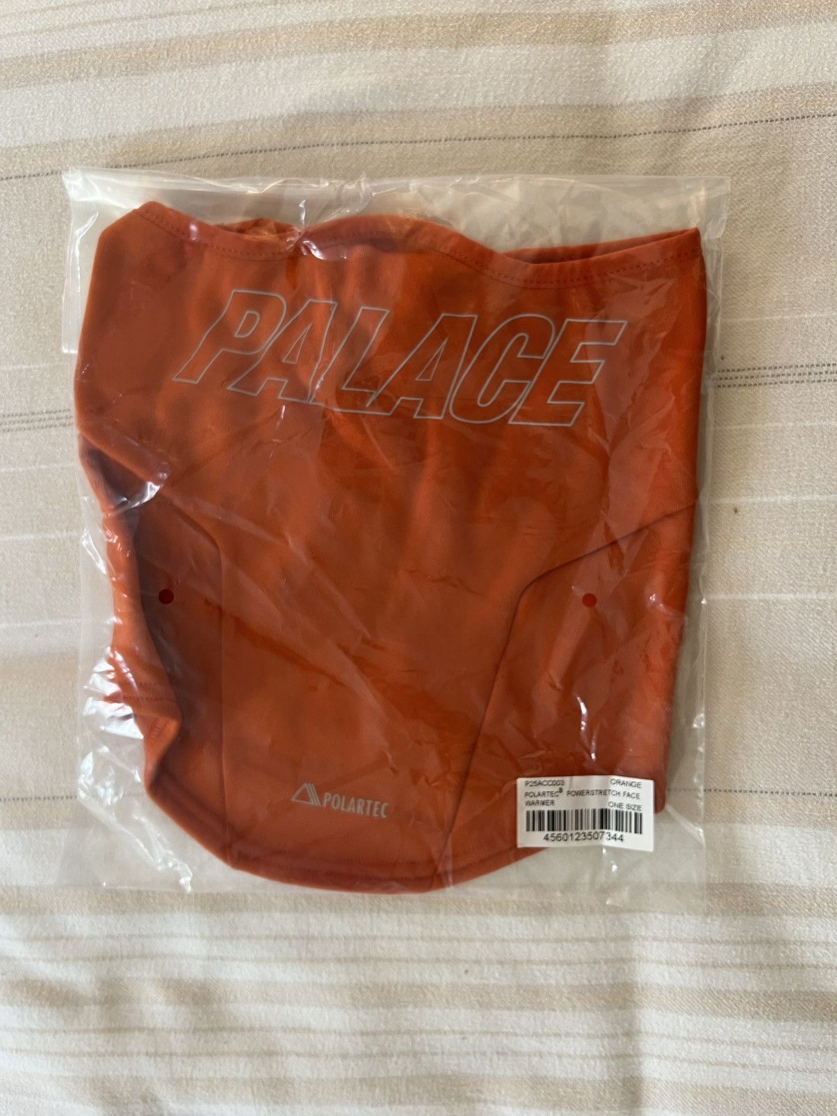 Palace × Polartec POLARTEC POWERSTRETCH FACE WARMER ORANGE Reflective Size ONE SIZE - 9 Thumbnail