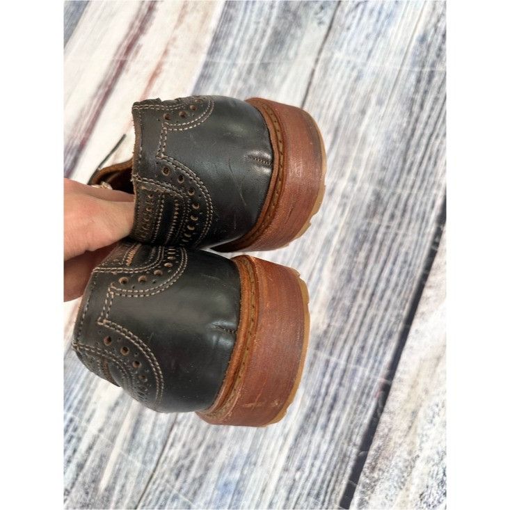 Allen Edmonds Allen Edmonds Men's Black Leather Wingtip Brogues - Classic Size US 12 / EU 45 - 7 Thumbnail
