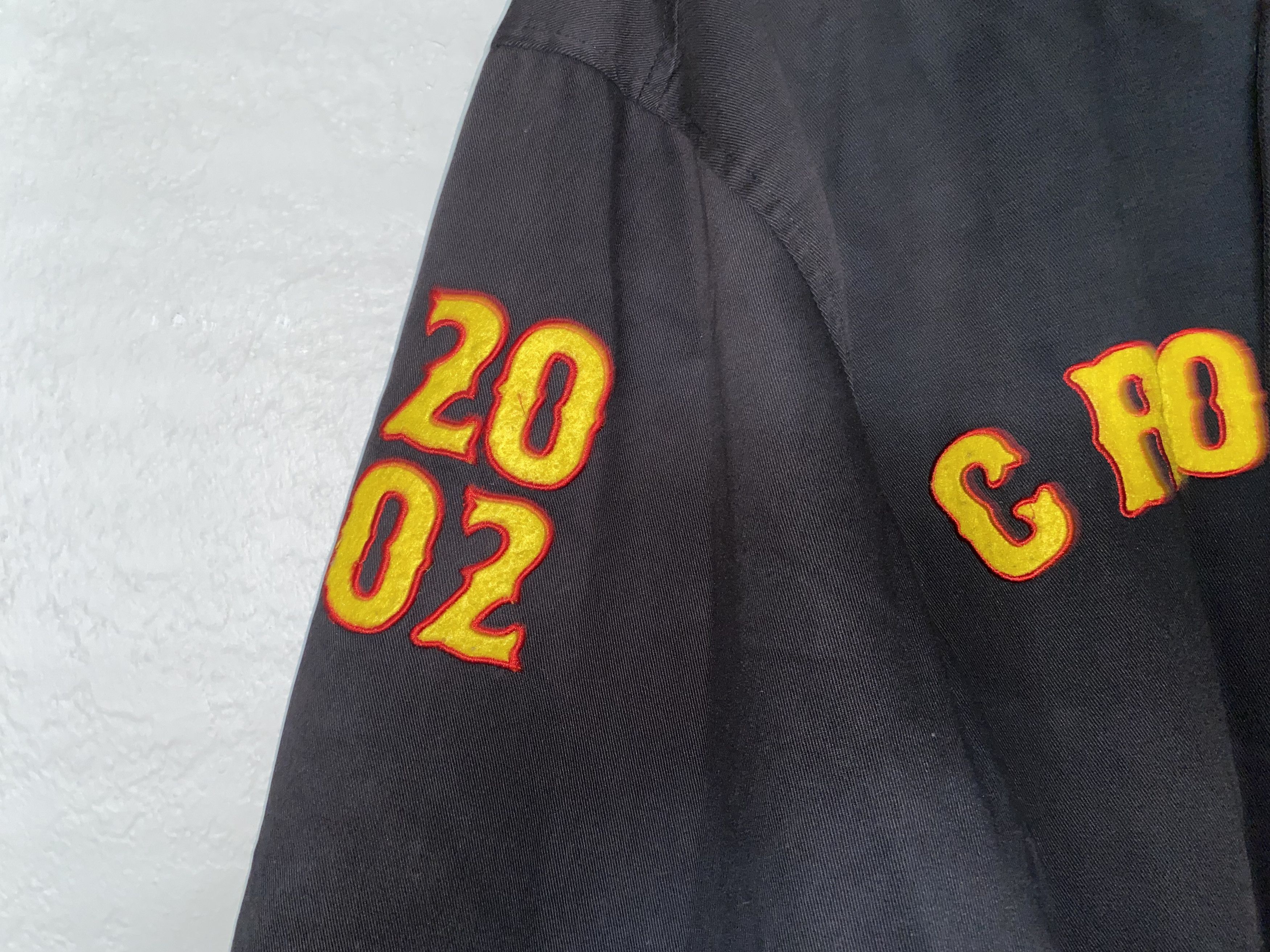 Crooks & Castles × Vintage Crooks and Castles vtg 2012 Varsity Bomber Jacket FLAW 3XL 2 Size US XXL / EU 58 / 5 - 3 Thumbnail