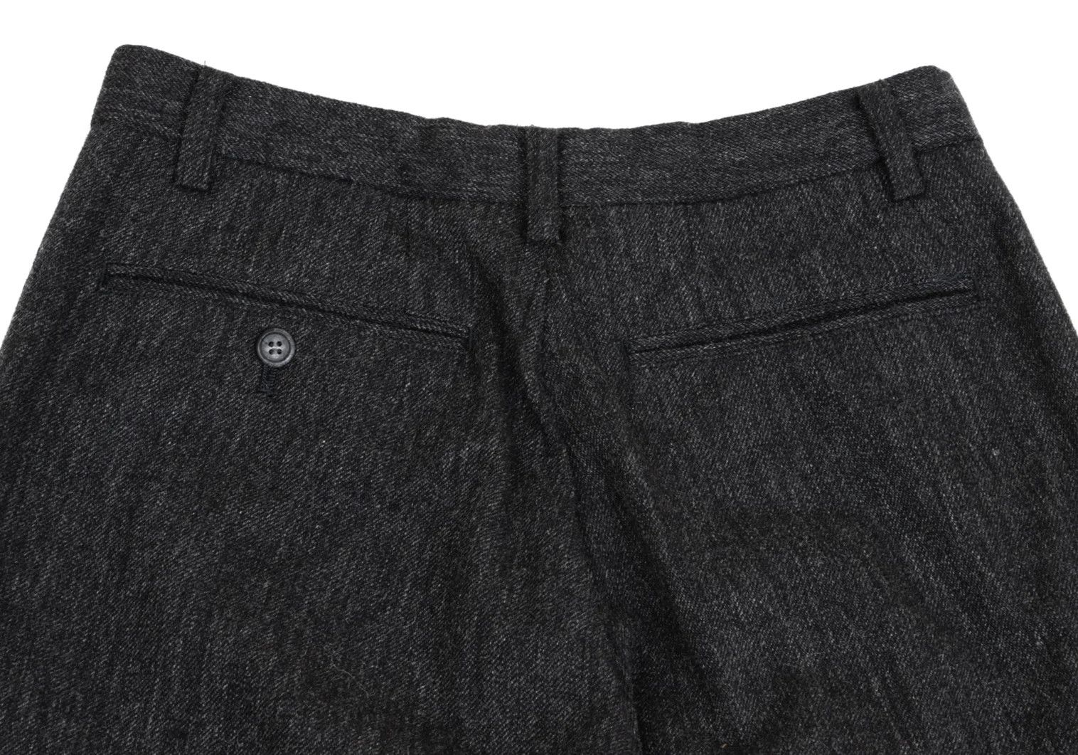 Issey Miyake Wool Tuck Pants in Gray, Size M Size US 34 / EU 50 - 12 Thumbnail