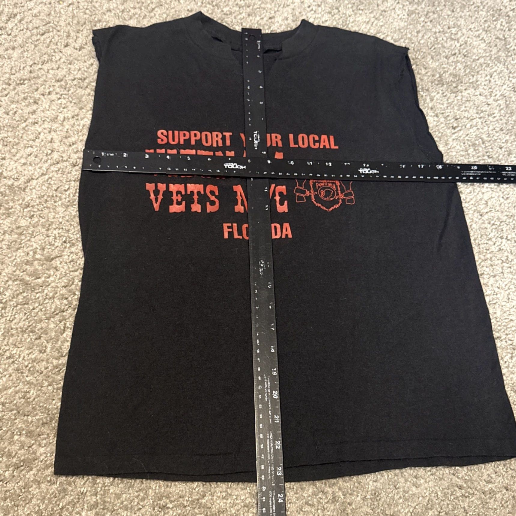 Vintage VINTAGE Support Vietnam Veterans Motorcycle Club Chopped Tank T-Shirt 80s Medium Black Unbranded Unisex Adults M Size US M / EU 48-50 / 2 - 5 Thumbnail