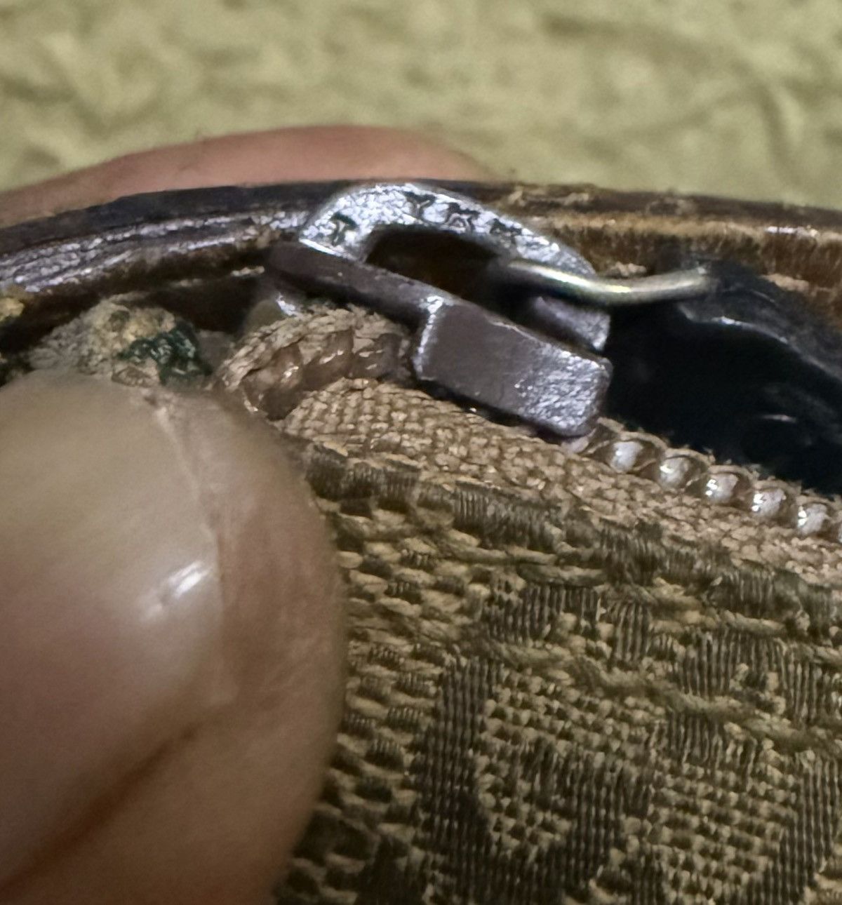Gucci Gucci GG Handbag Canvas Boat Pochette Monogram Bag Vintage Size ONE SIZE - 10 Thumbnail