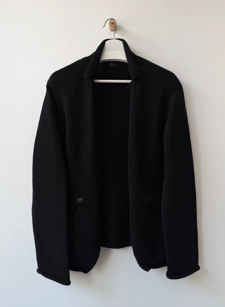 Yohji Yamamoto Yohji Yamamoto Yohji Yamamoto Y's Long Wool Cardigan Size US M / EU 48-50 / 2 - 4 Thumbnail