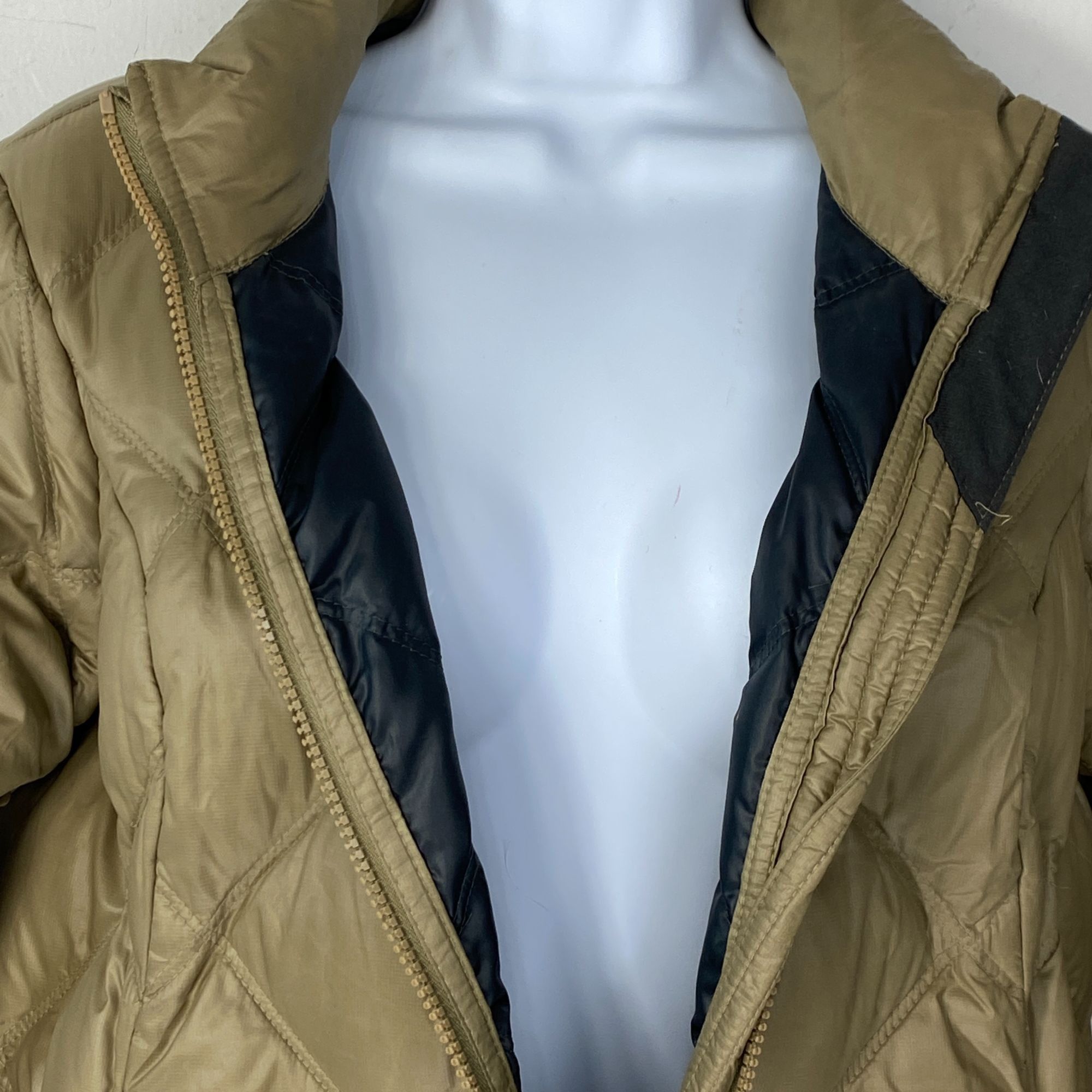 Eddie Bauer Eddie Bauer Quilted Zip Up 3/4 Down Coat S Size S / US 4 / IT 40 - 3 Thumbnail