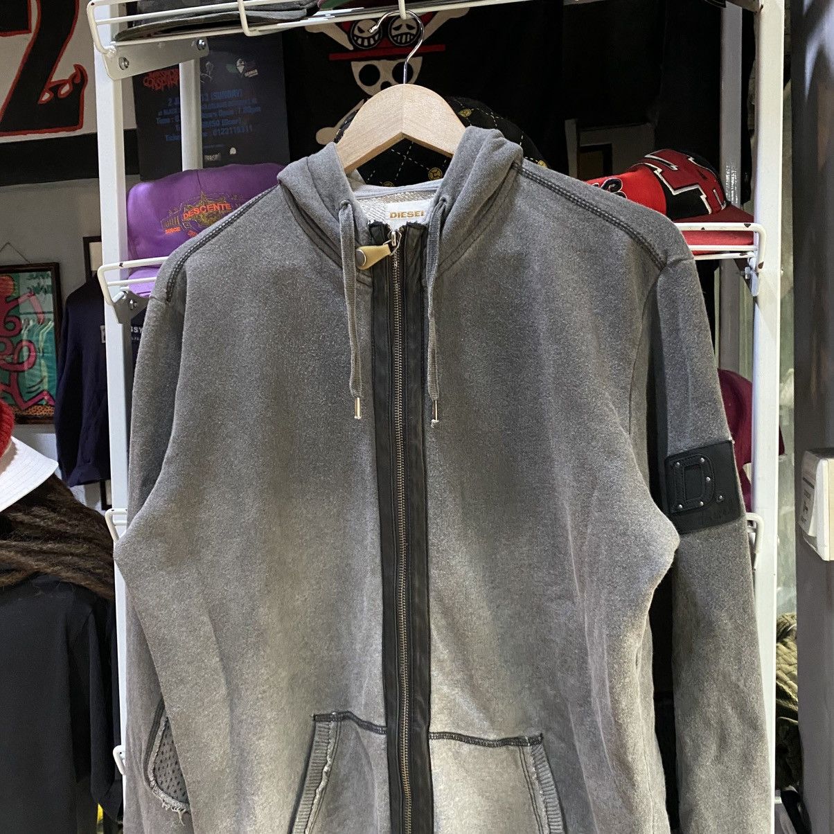 Diesel 2000s Diesel Hoodie Size US L / EU 52-54 / 3 - 3 Thumbnail