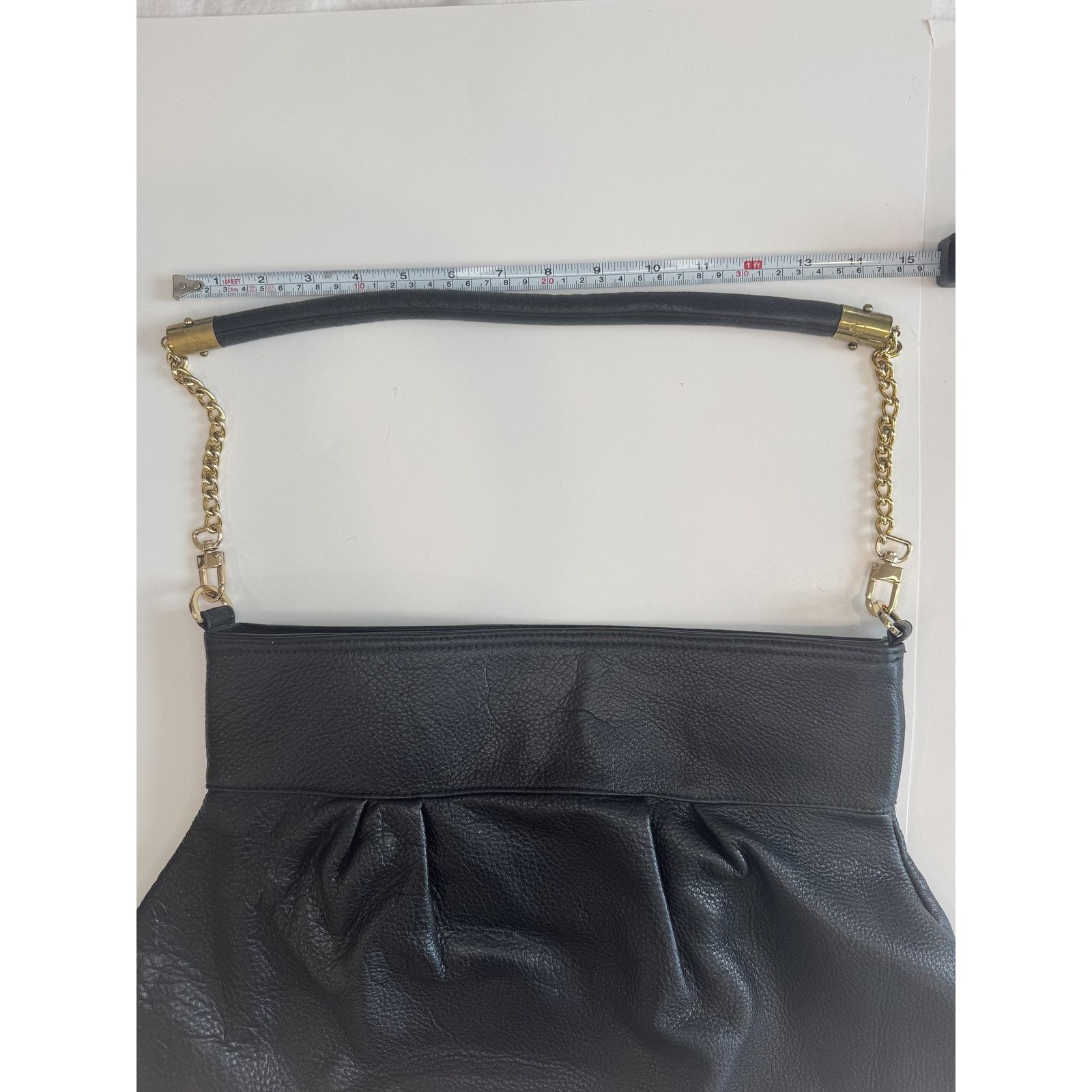 Furla × Tory Burch Blumera Embroidered Purse Womens Large Black Pink Floral Size ONE SIZE - 7 Thumbnail