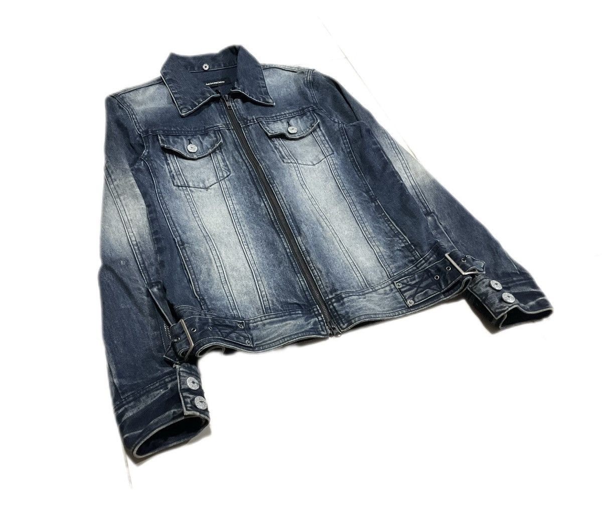If Six Was Nine × JACKROSE × Japanese Brand 🔥 Y2k Archived Jackrose Denim Jacket Faded Size US M / EU 48-50 / 2 - 3 Thumbnail