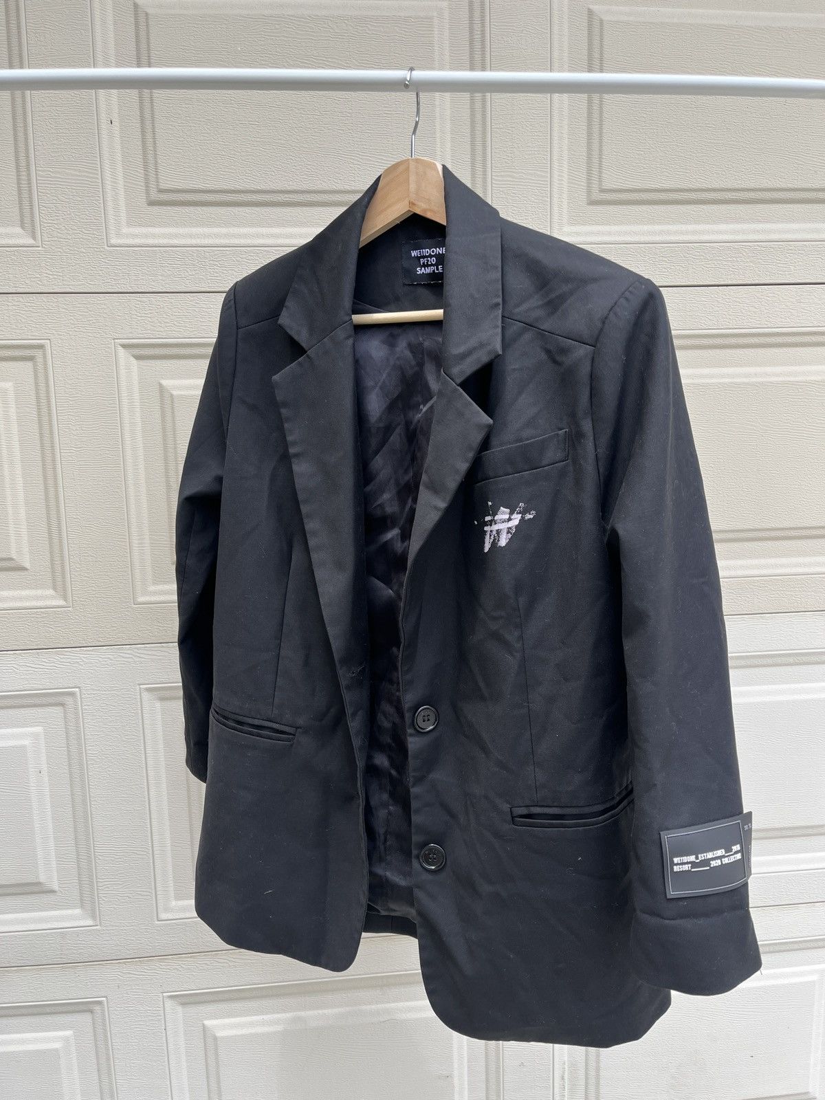 WE11DONE We11done blazer size s Size S / US 4 / IT 40 - 1 Thumbnail