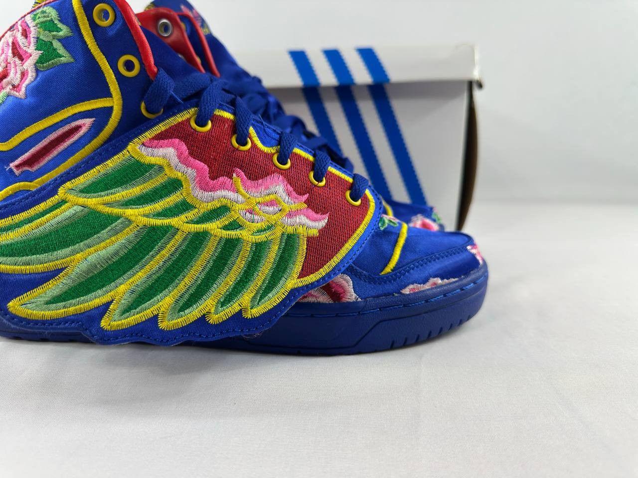 Adidas × Jeremy Scott Adidas x Jeremy Scott Wings "Chinese New Year" Q21475 Size US 7.5 / EU 40-41 - 3 Thumbnail