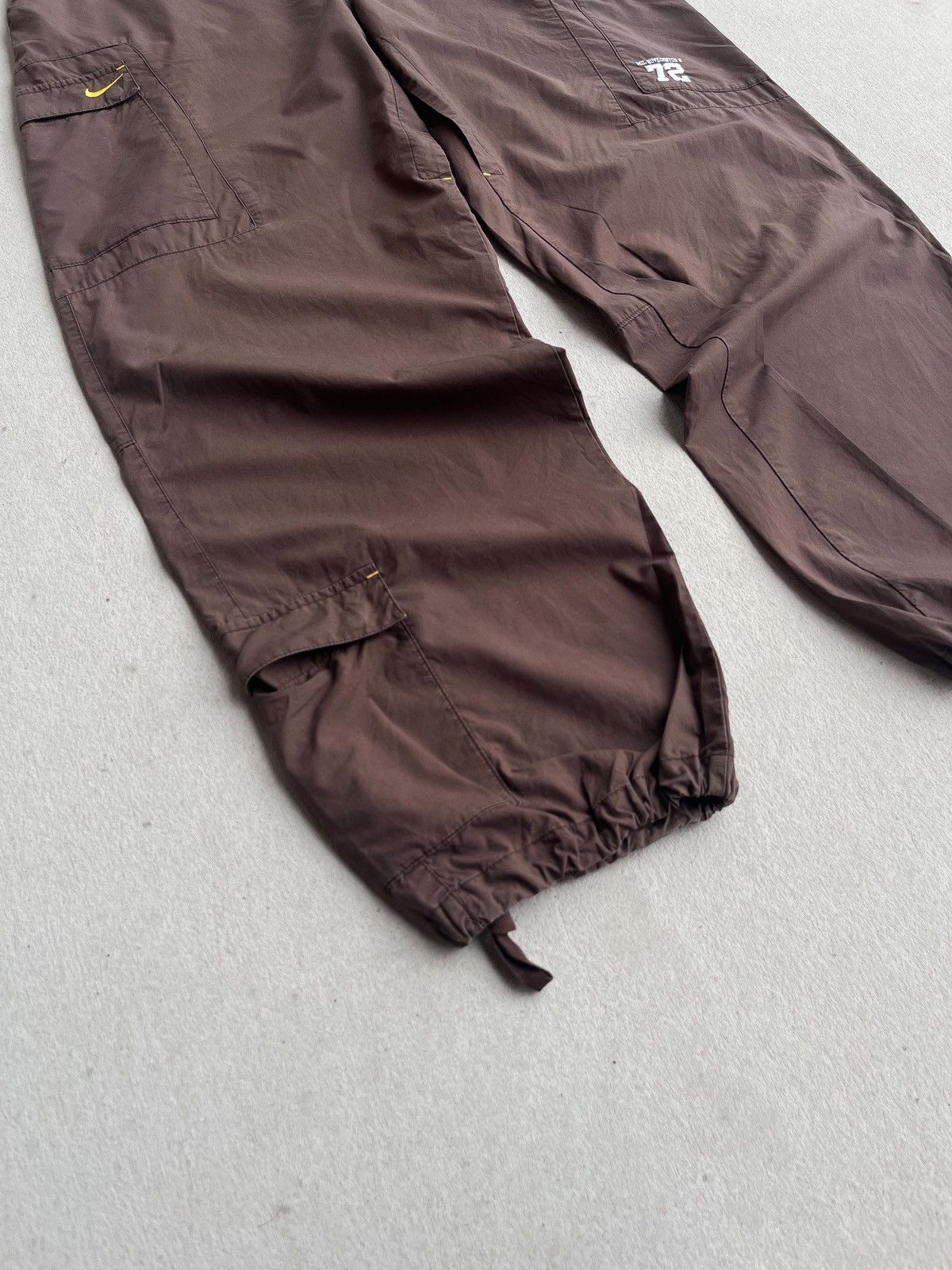 Nike Vtg Nike 1972 Liga oficial do pais wide leg cargo pants Size US 36 / EU 52 - 10 Thumbnail