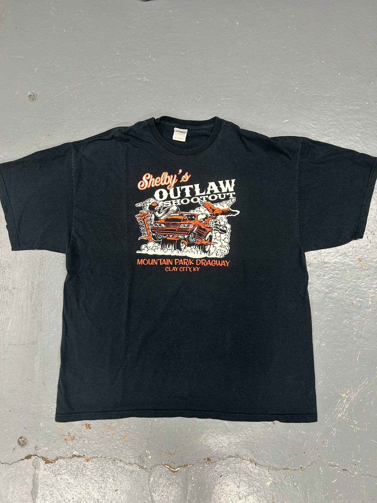 Harley Davidson Crazy Vintage Harley Davidson Style Graphic Faded Tee Shirt Size US XXL / EU 58 / 5 - 1 Thumbnail