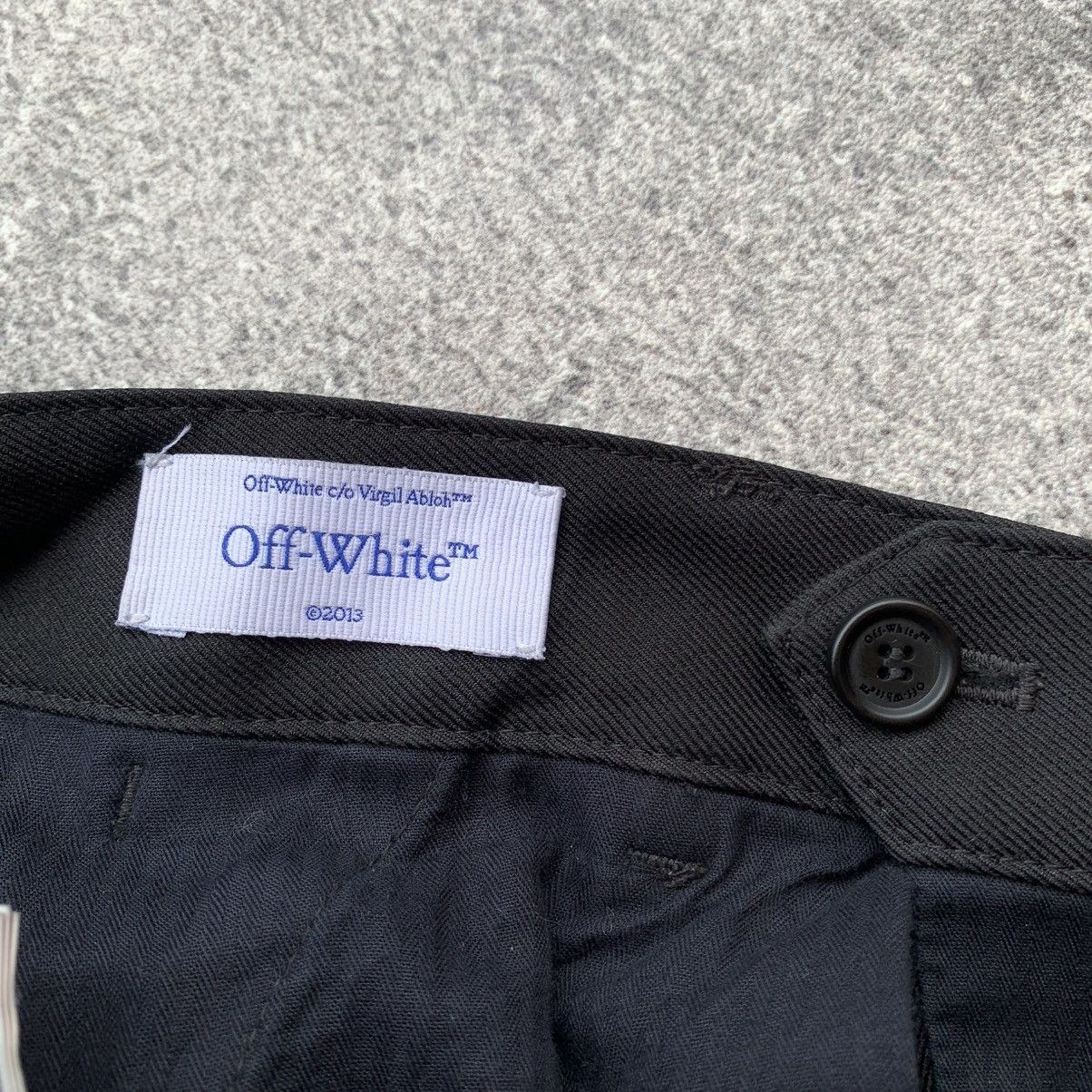 Off-White Off White Cargo Baggy Wide Trousers Size US 33 - 12 Thumbnail