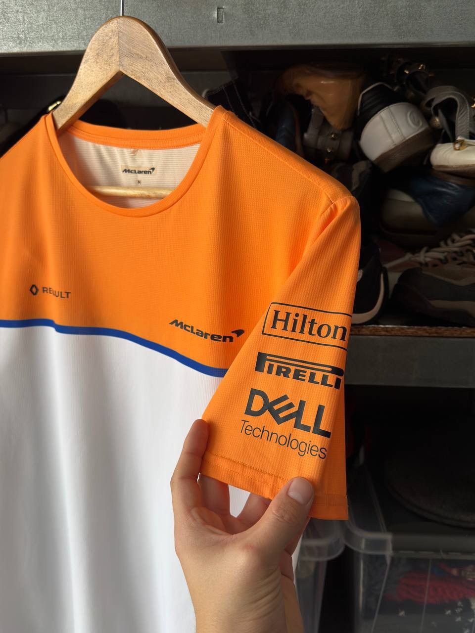 Malcolm McLaren FORMULA 1 MCLAREN RENAULT RACING SHIRT JERSEY SAINZ ERA Size US M / EU 48-50 / 2 - 6 Thumbnail